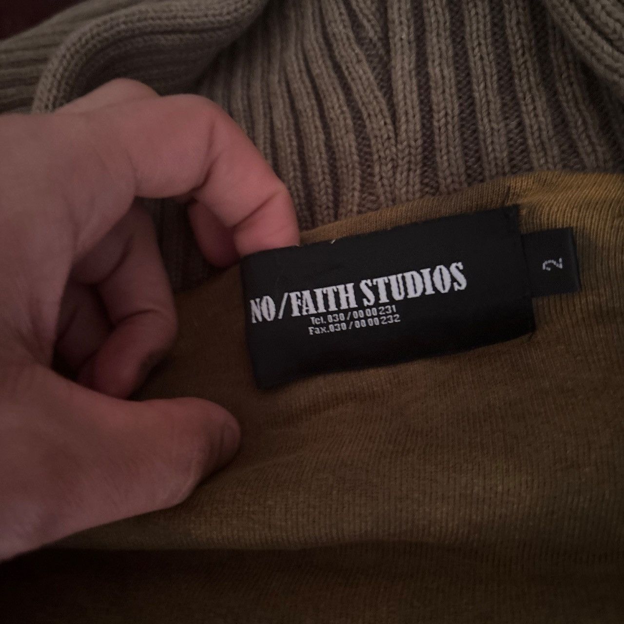 No Faith Studios Y2K No Faith Studios jacket Size US M / EU 48-50 / 2 - 2 Thumbnail