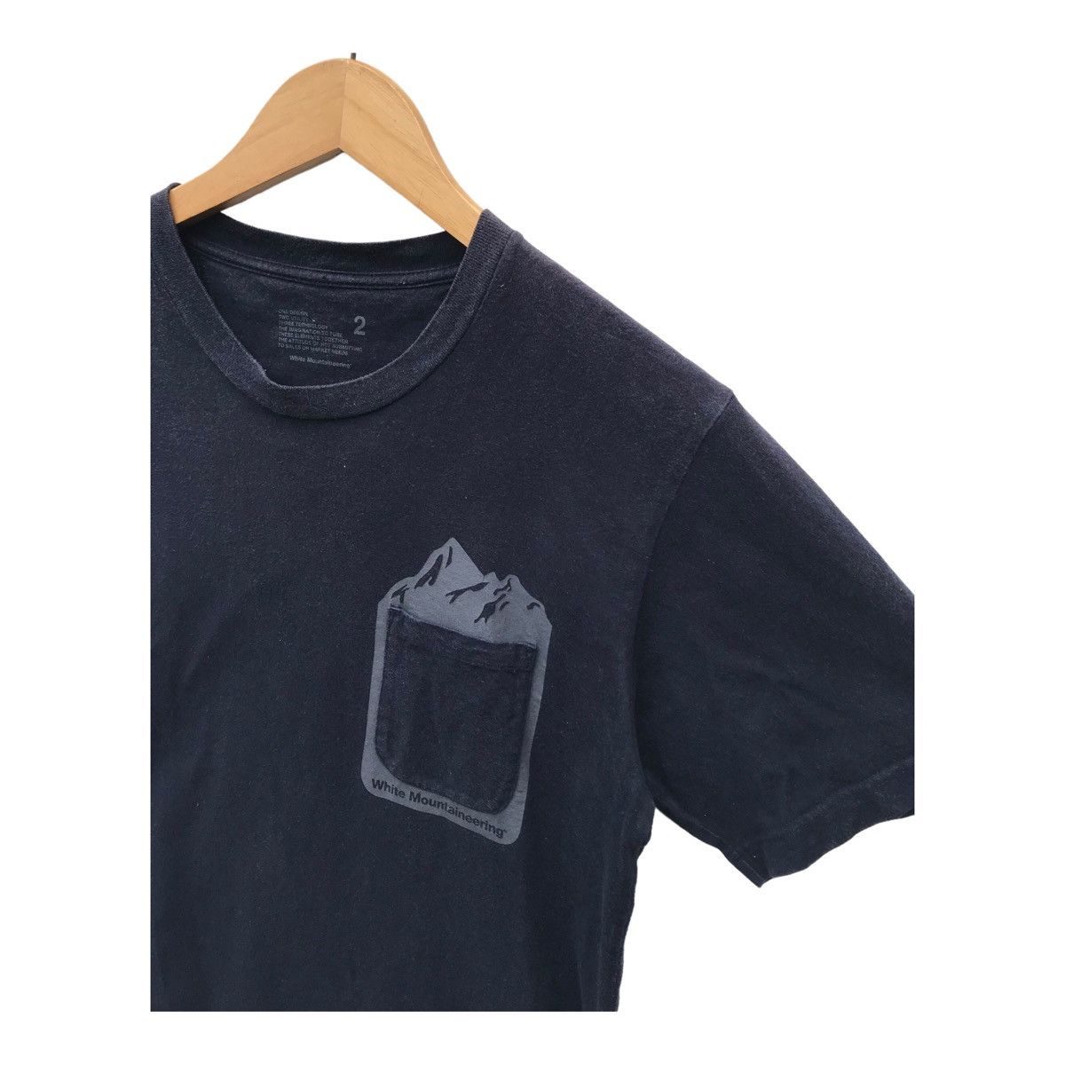 White Mountaineering White Mountaineering Faded Pocket Tee Size US M / EU 48-50 / 2 - 6 Thumbnail