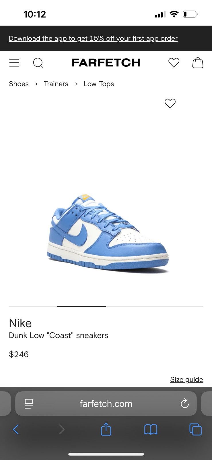 Nike Nike Dunk Low Sneakers Size US 7 / IT 37 - 7 Thumbnail