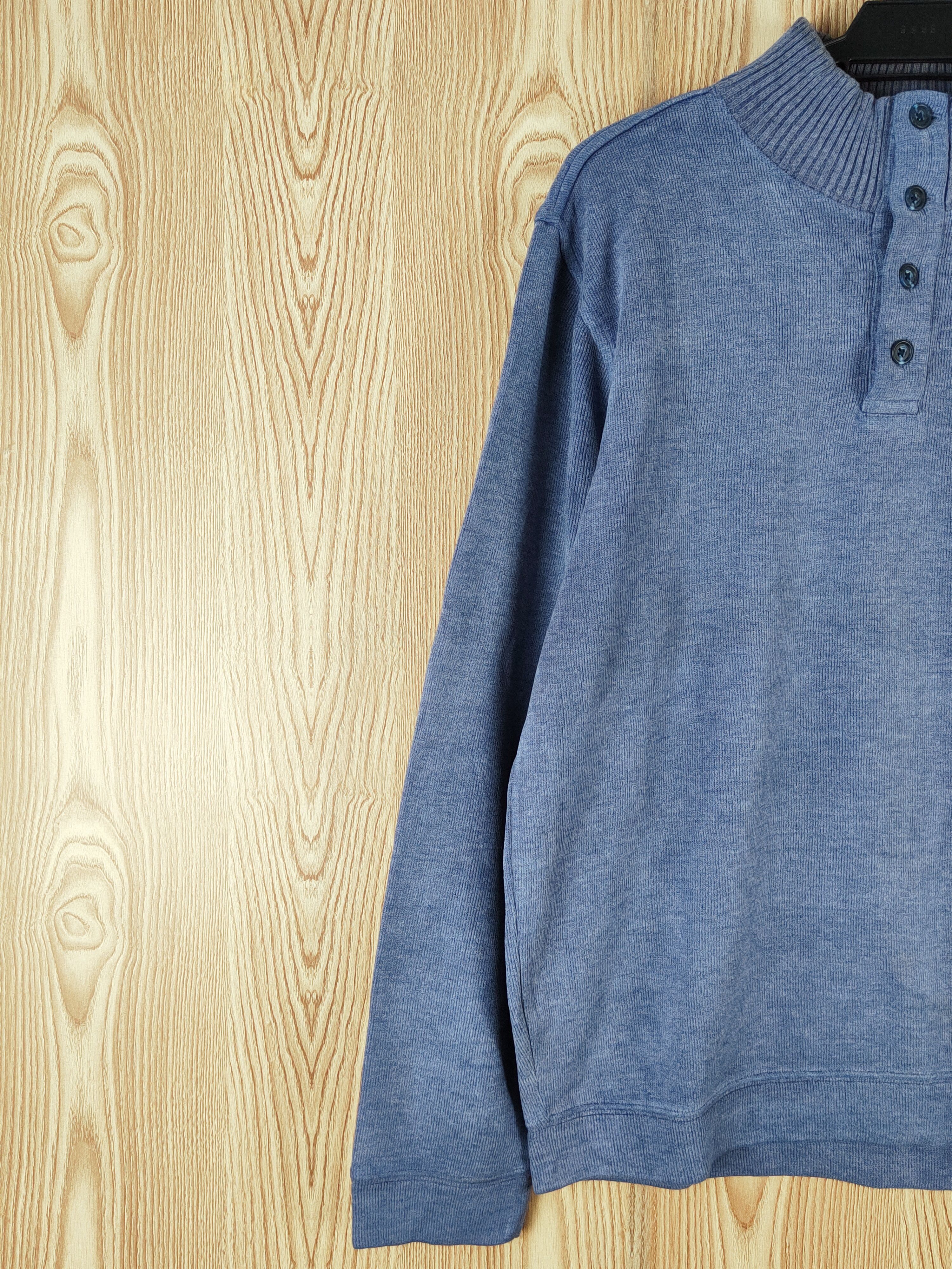 Japanese Brand × Vintage The Scotch House Blue Knitwear Long Sleeve T-shirts Size US L / EU 52-54 / 3 - 3 Thumbnail