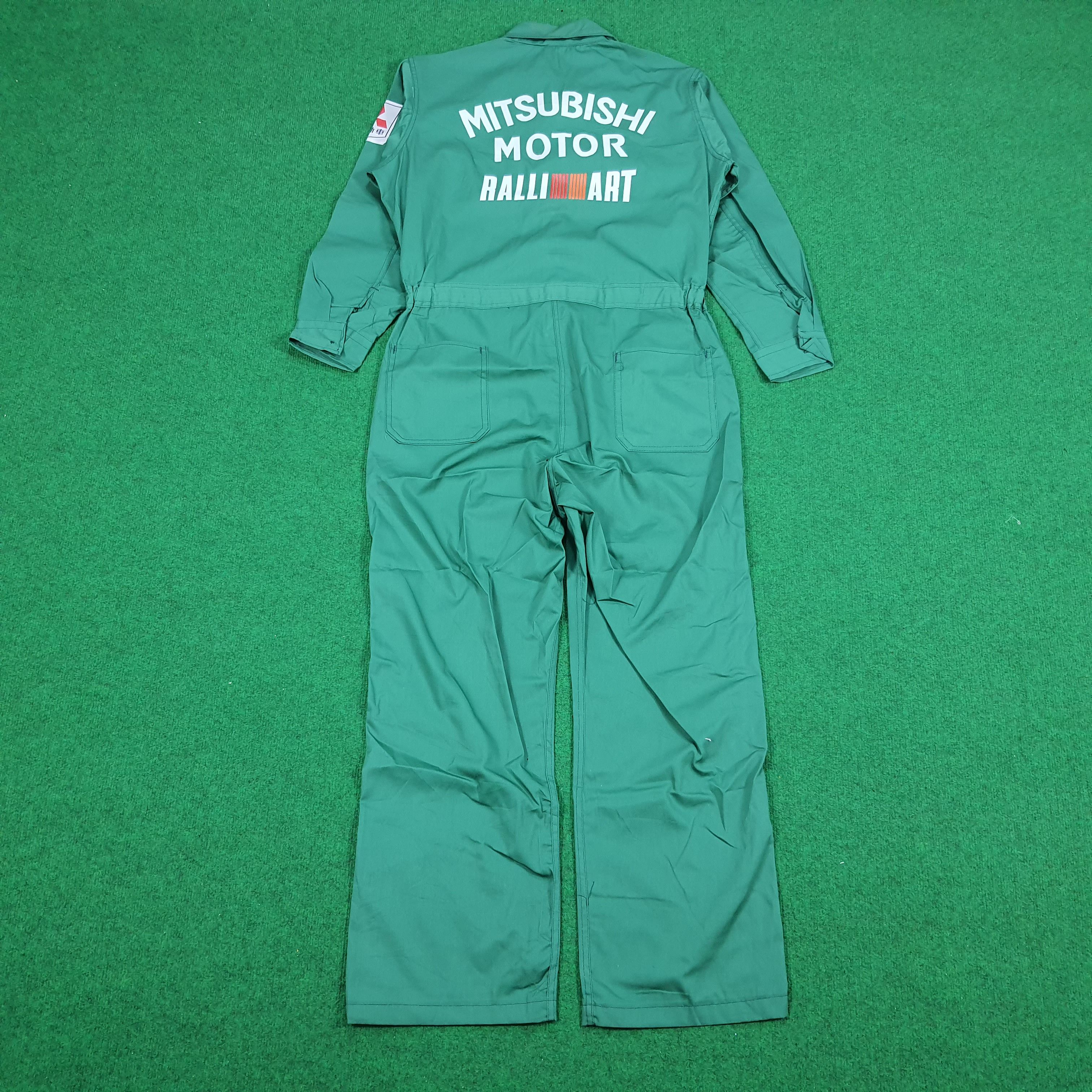 Japanese Brand × Vintage Vintage Mitsubishi Ralli Art Japan Motorsports Coverall Size US M / EU 48-50 / 2 - 2 Thumbnail