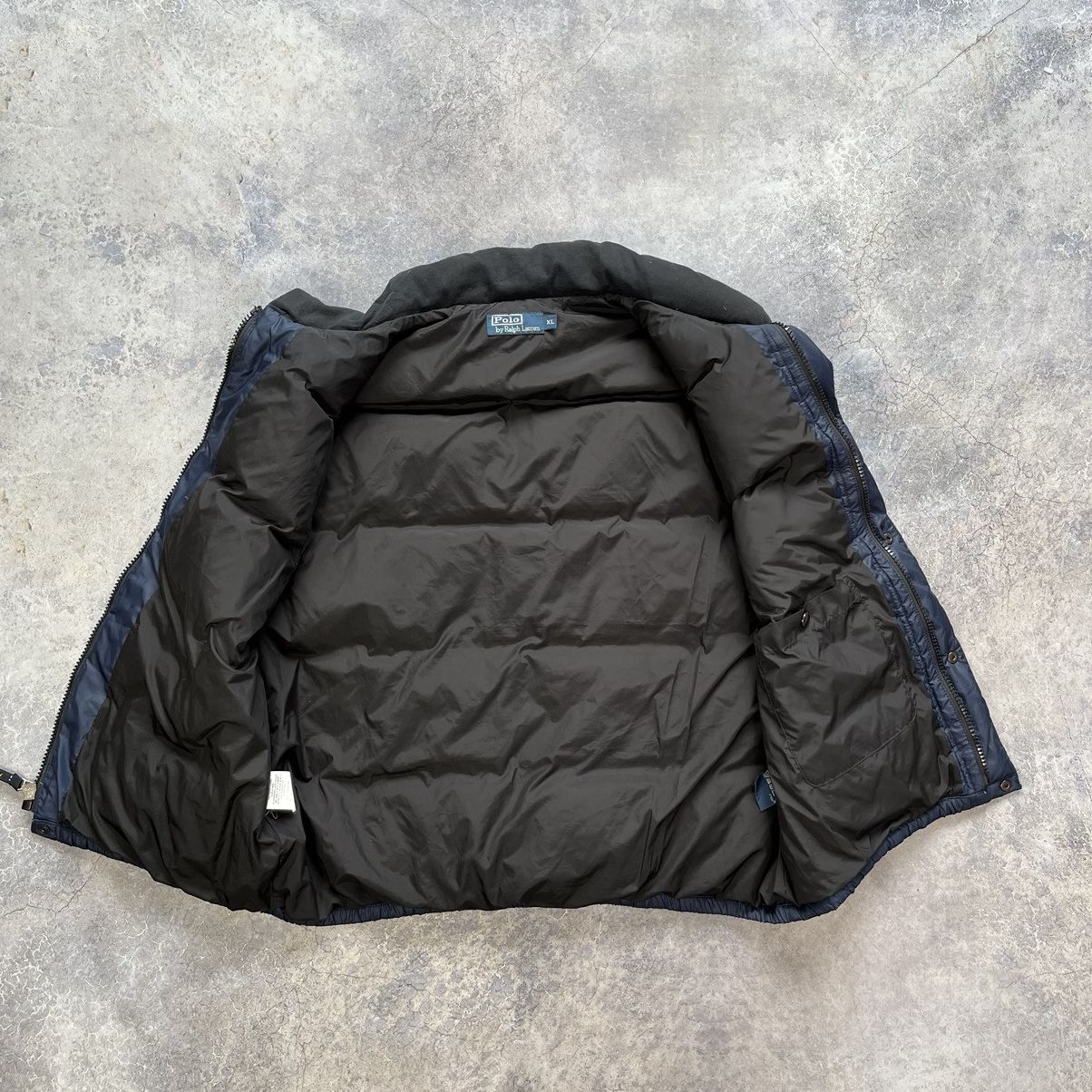 Polo Ralph Lauren VINTAGE RALPH LAUREN DOWN PUFFER ZIP VEST Size US XL / EU 56 / 4 - 5 Thumbnail