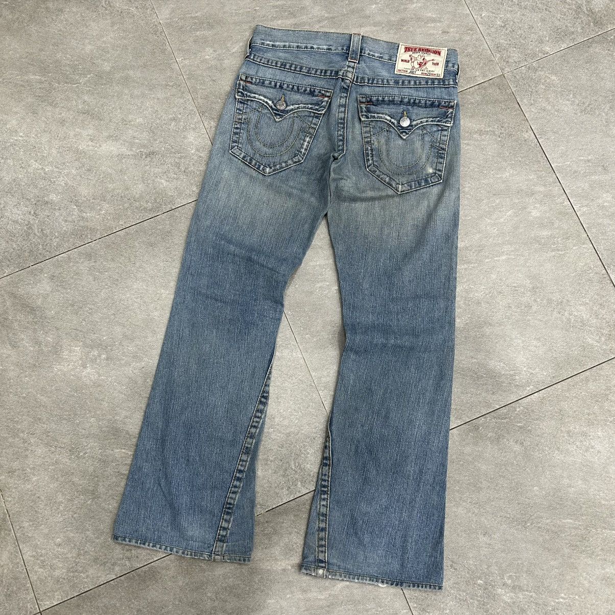 True Religion Vintage 90s True Religion Joey Flared Denim Size US 33 - 20 Thumbnail