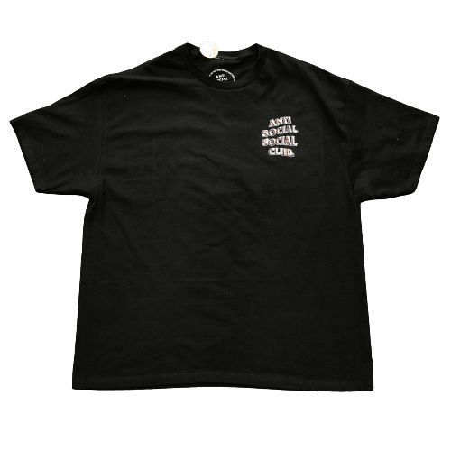 Anti Social Social Club Anti Social Social Club G2G Black T-Shirt Size Medium Size US M / EU 48-50 / 2 - 1 Thumbnail