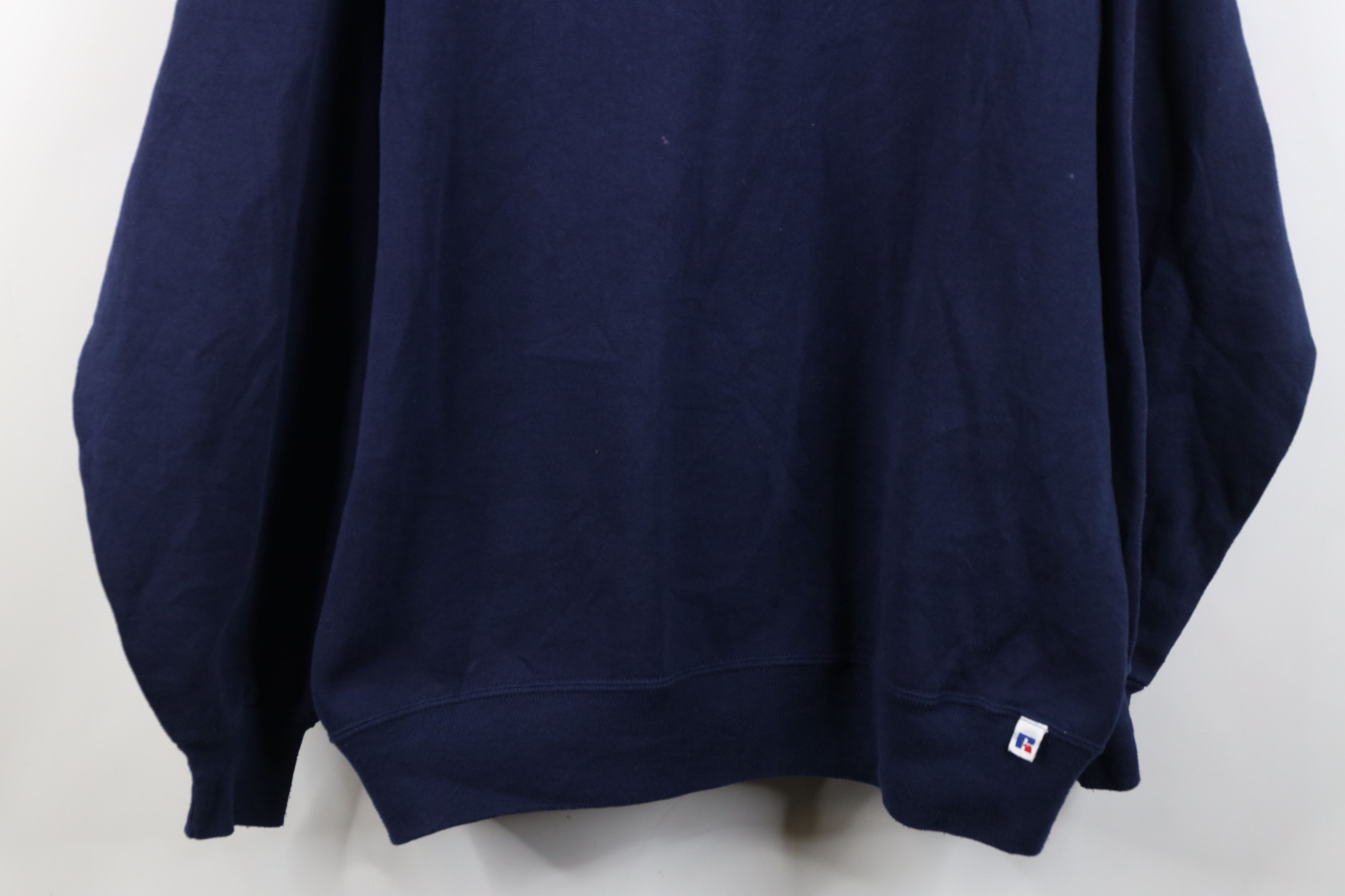 Russell Athletic Vintage 90s Russell Athletic Crewneck Sweatshirt USA Blue Size US XXL / EU 58 / 5 - 3 Thumbnail