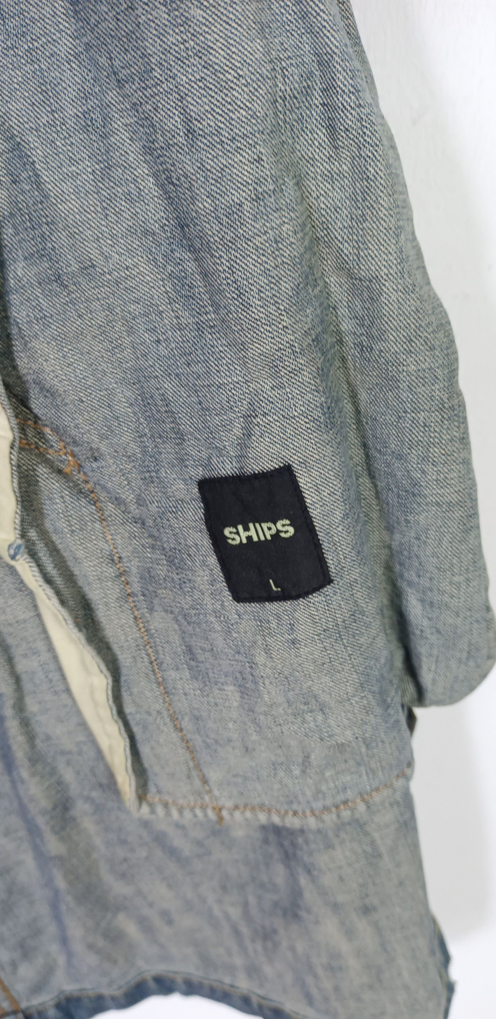 Japanese Brand × SHIPS × Vintage Vintage SHIPS Denim Parkas Size M / US 6-8 / IT 42-44 - 12 Thumbnail