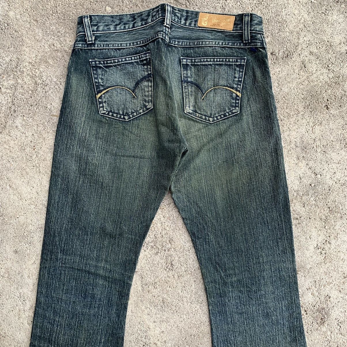 Edwin Vintage Y2K Japan Edwin Jeans Flare Bootcut Denim Pants Size 29" - 10 Thumbnail