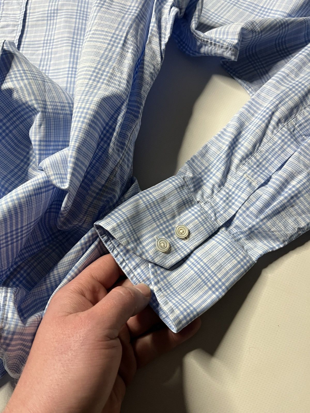 Tom Ford Tom Ford Blue shirts button up Size US L / EU 52-54 / 3 - 18 Thumbnail