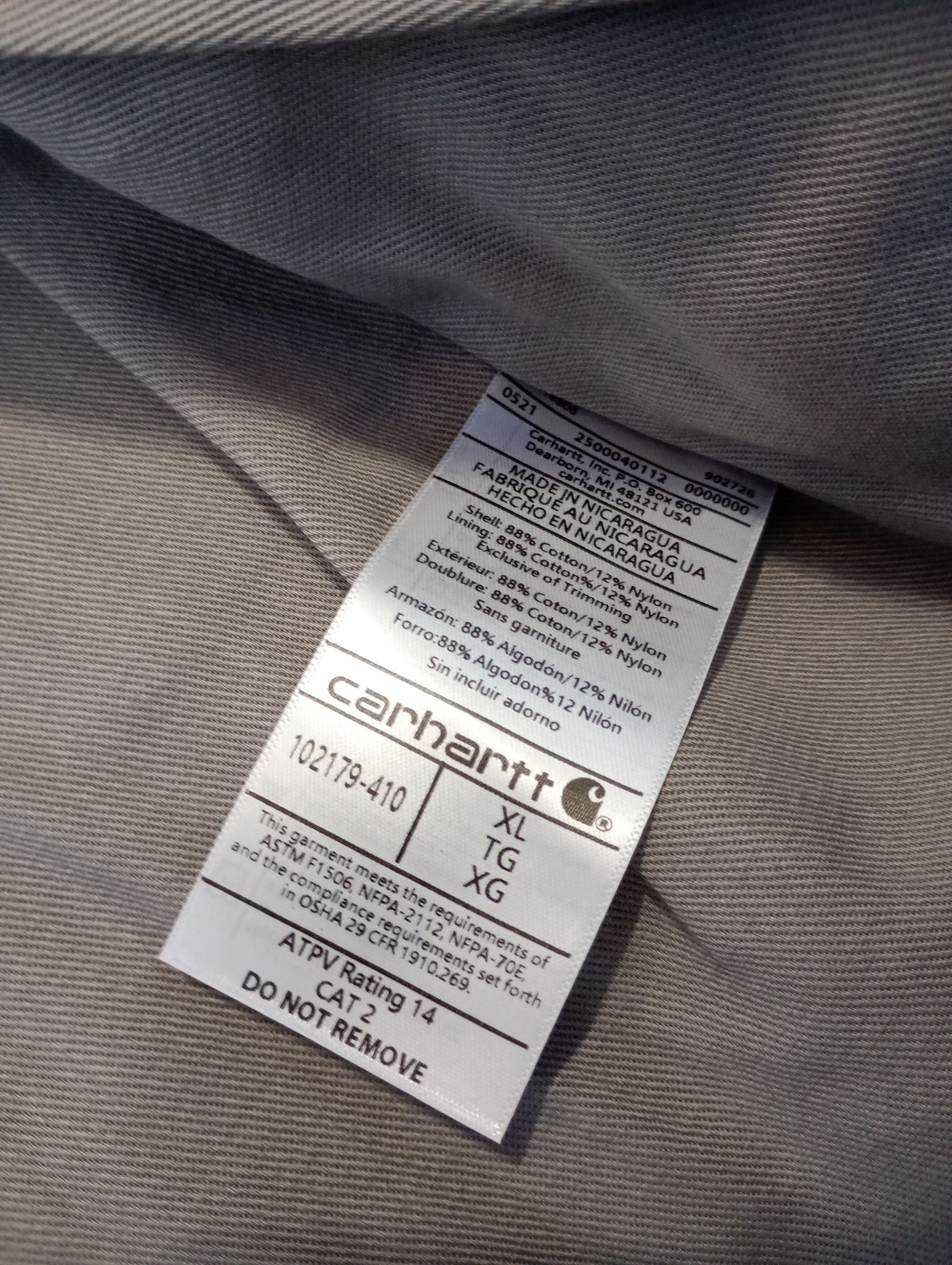 Carhartt Carhartt Carhartt Fr Full Swing Fr Quick Duck Jacket Size US XL / EU 56 / 4 - 8 Thumbnail