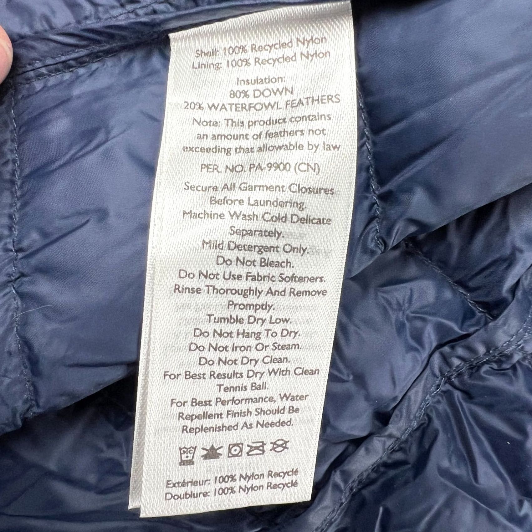 Eddie Bauer Eddie Bauer EB650 Down Puffer Vest Large Mens Blue Full Zip Quilted Jacket Size US L / EU 52-54 / 3 - 5 Thumbnail