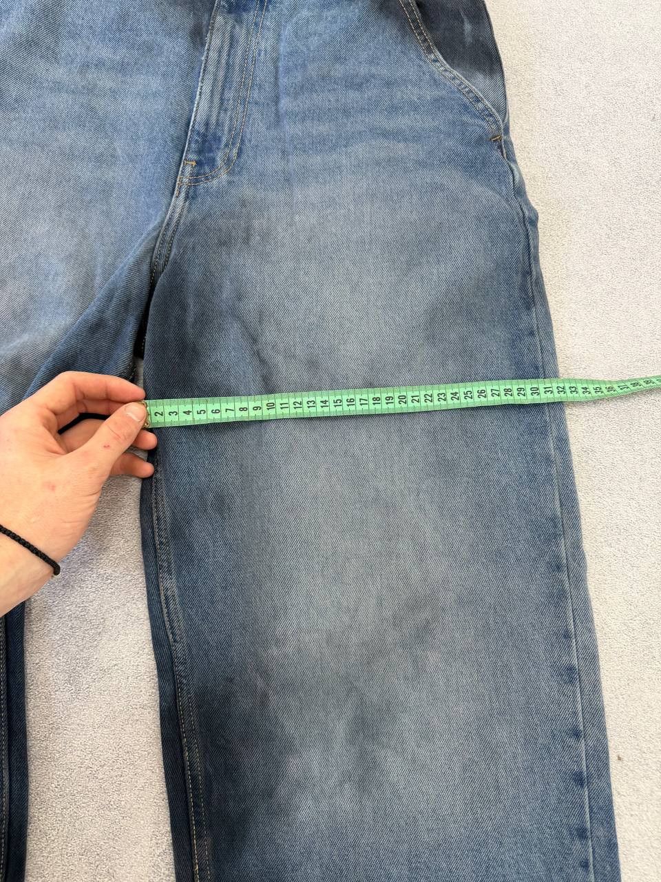 Japanese Brand Vintage tornado mart style washed baggy y2k hype Jeans Blue Size US 32 / EU 48 - 13 Thumbnail