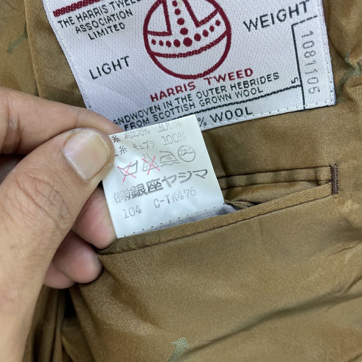 Harris Tweed 💥Vintage Harris Tweed Wool Scottish Jacket Size US M / EU 48-50 / 2 - 9 Thumbnail