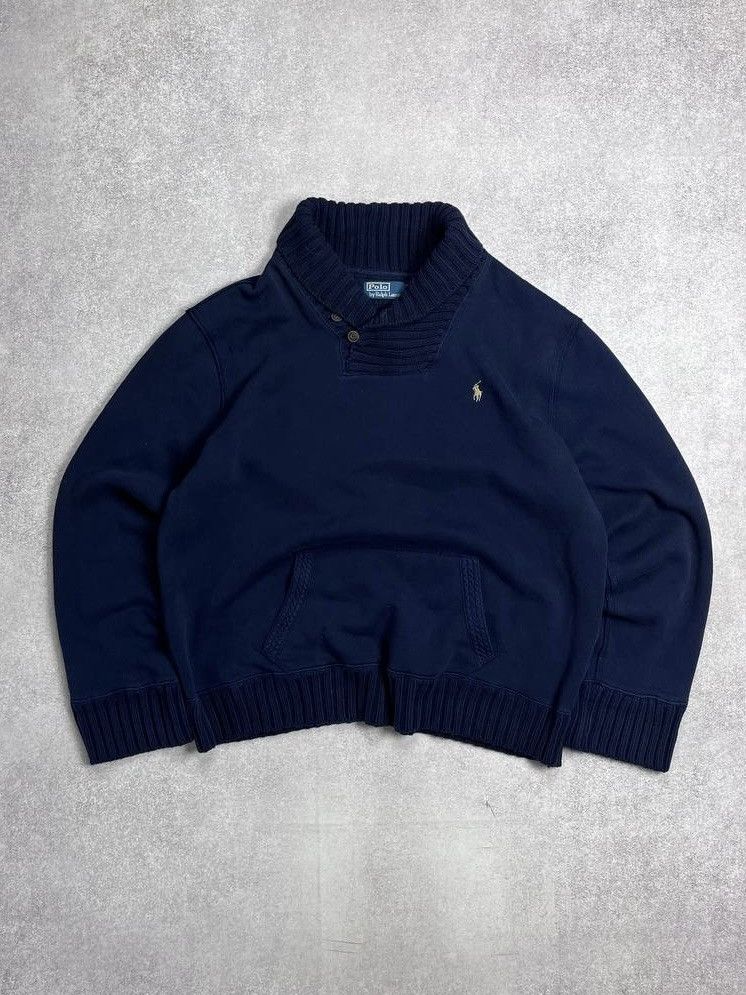 Polo Ralph Lauren Vintage Polo Ralph Lauren High Neck Sweater Y2K XL Size US XL / EU 56 / 4 - 1 Thumbnail