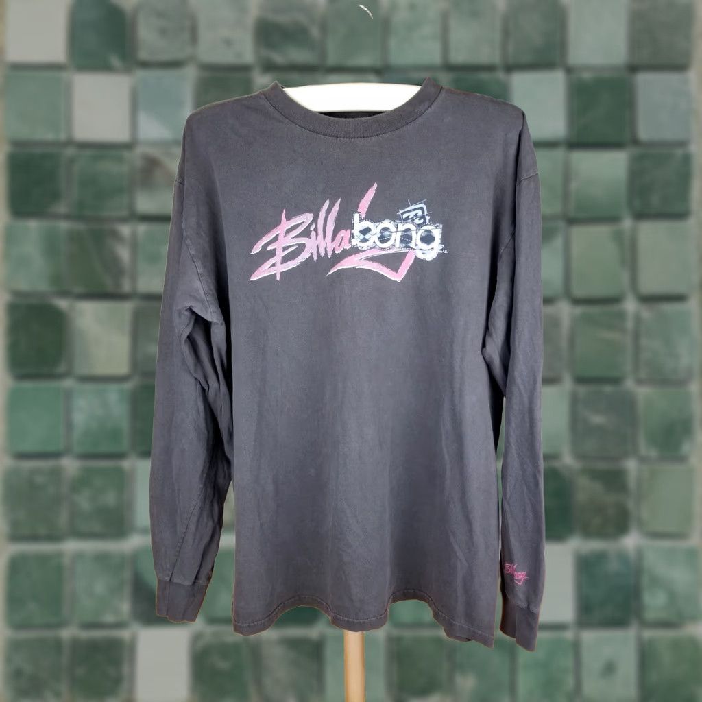 Billabong VINTAGE Billabong SURFER SHIRT XL Brown Long Sleeve T-Shirt Men XL 90s Y2K CAMOUFLAGE Cross Shoulder 22 INCH Cross Chest 24 INCH Size US XL / EU 56 / 4 - 1 Thumbnail