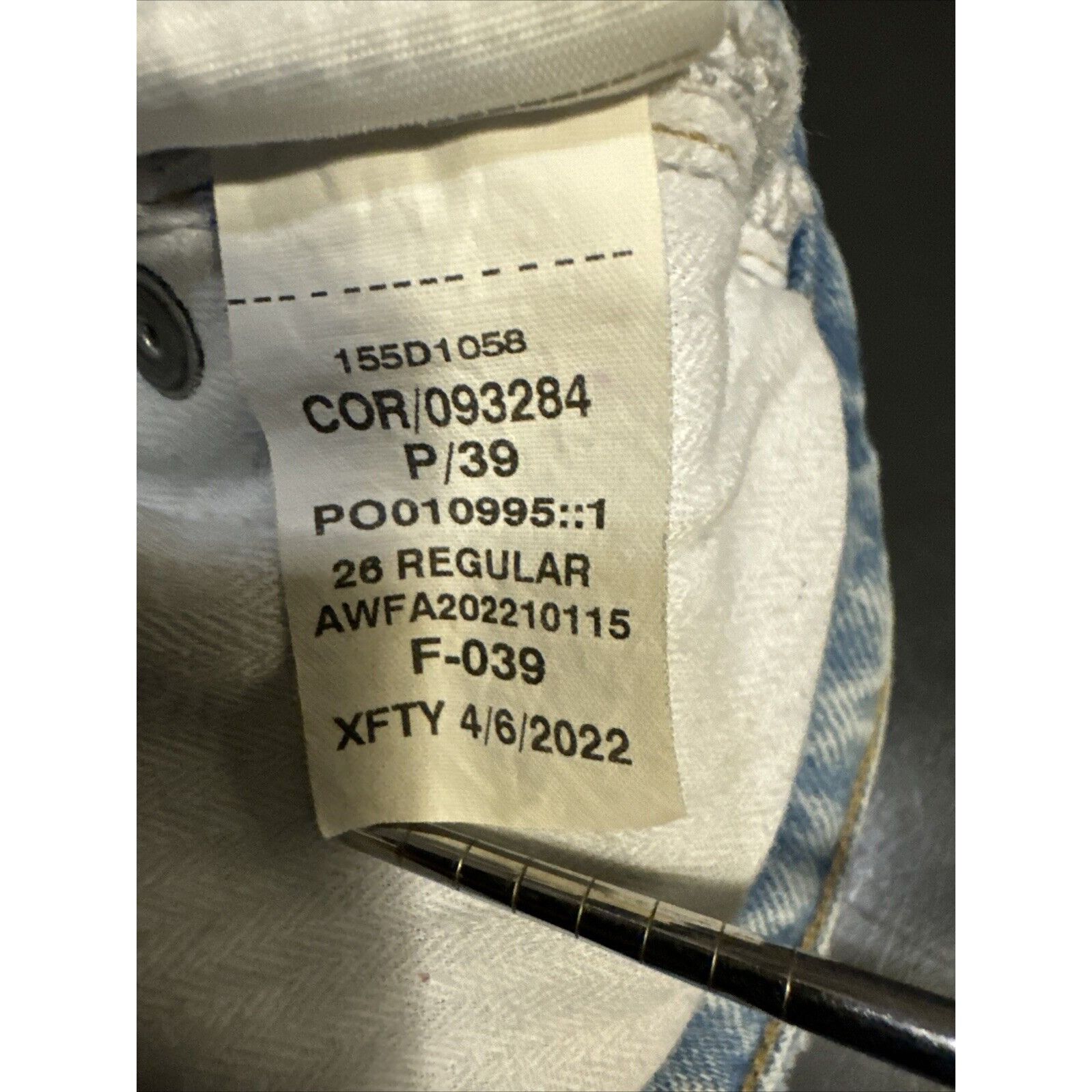 Abercrombie & Fitch Abercrombie Fitch Womens 26/2 Jean The 90s Relaxed High Rise Size 26" / US 2 / IT 38 - 5 Thumbnail
