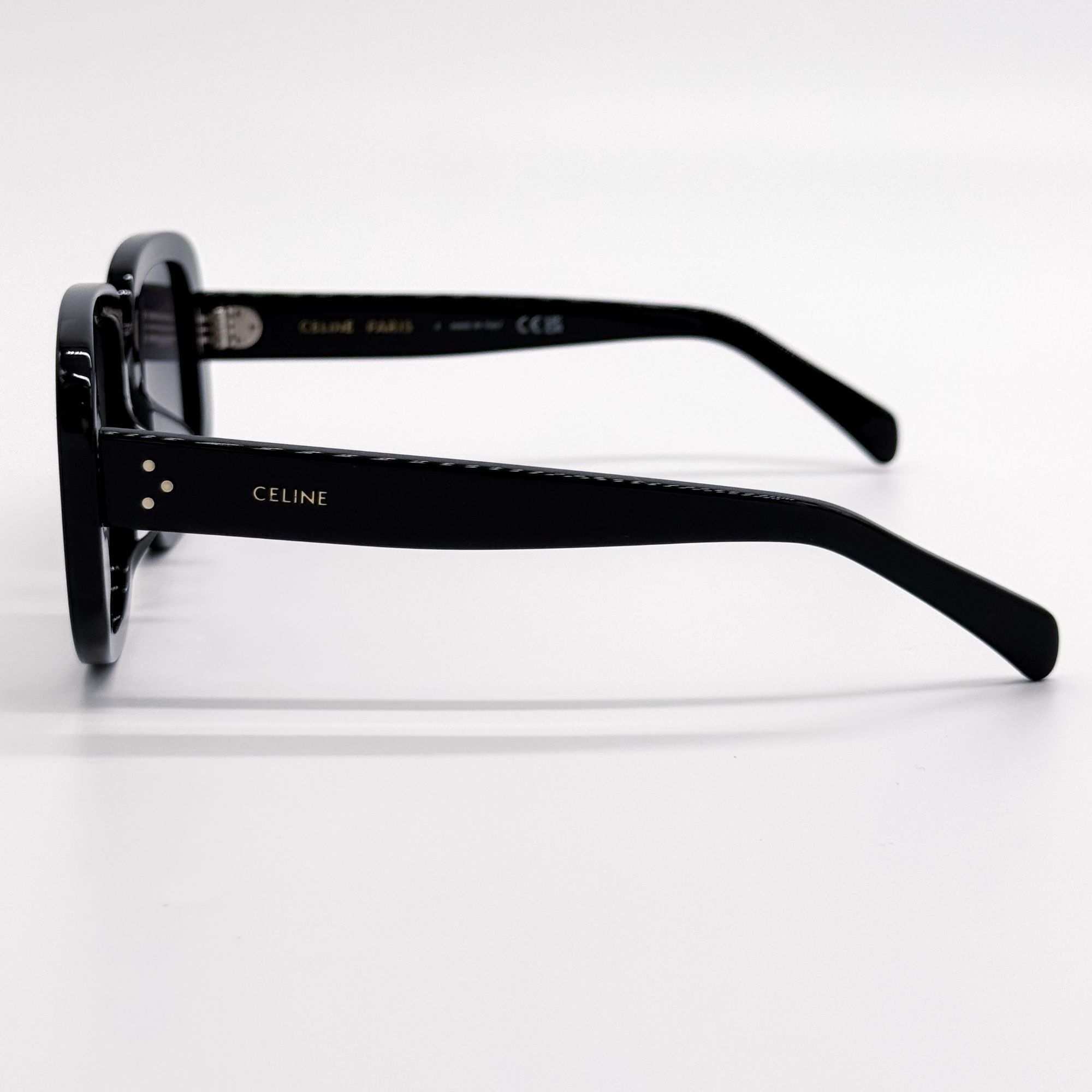 Celine NEW CL40299U 01B CELINE SUNGLASSES BLACK GRAY WOMEN EYEWEAR Size ONE SIZE - 6 Thumbnail