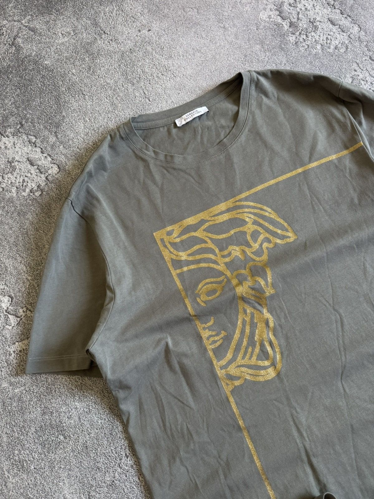 Versace Versace Collection XXL big medusa tee T-shirts old money Size US XXL / EU 58 / 5 - 2 Thumbnail