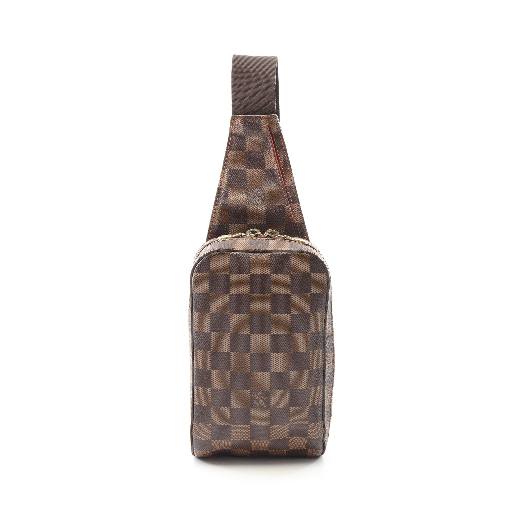 Louis Vuitton Louis Vuitton Geronimos Damier Ebene Body Bag Brown Size ONE SIZE - 1 Thumbnail