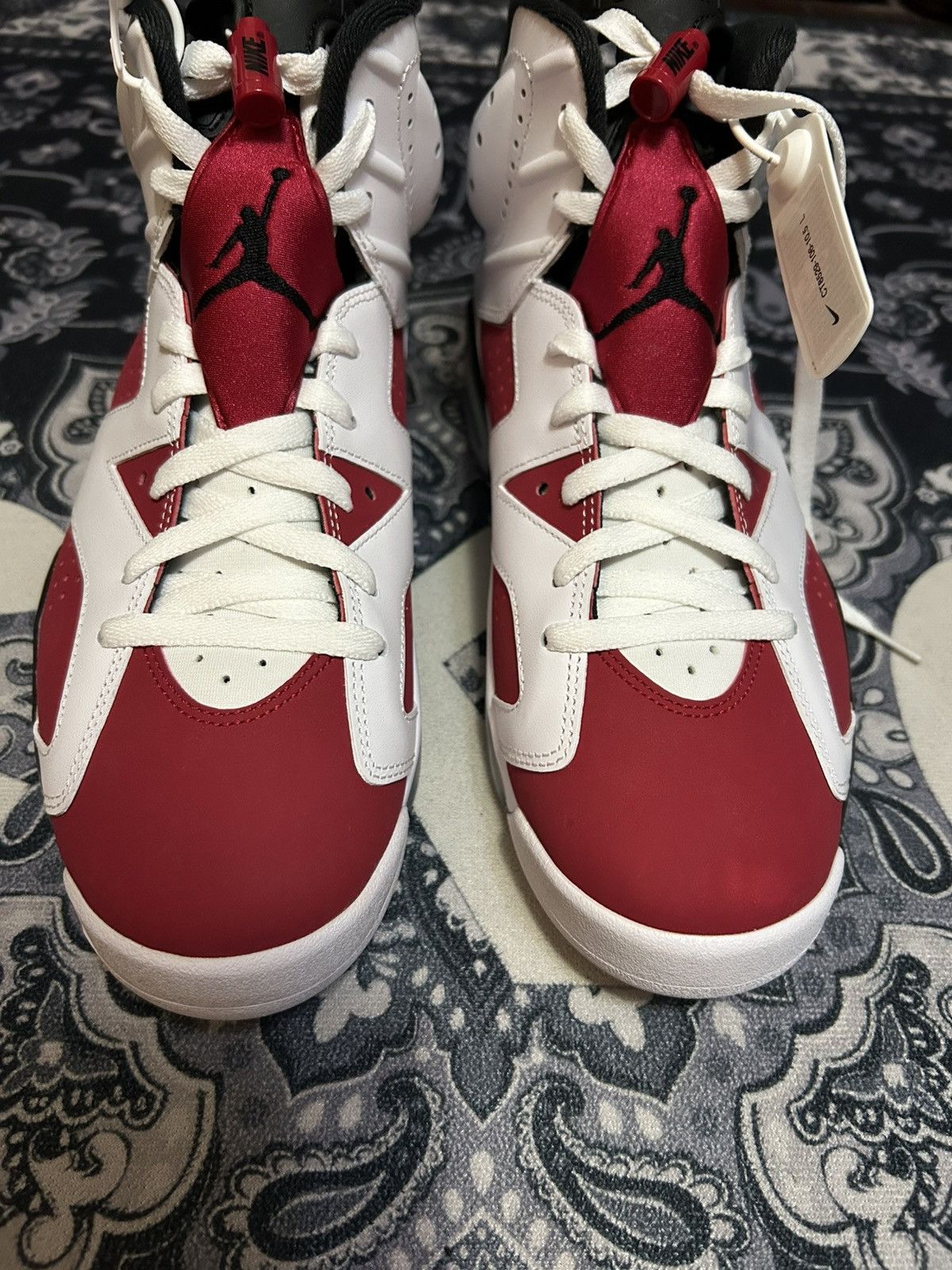 Jordan Brand Jordan 6 Carmine 2021 Sz10.5 Size US 10.5 / EU 43-44 - 5 Thumbnail