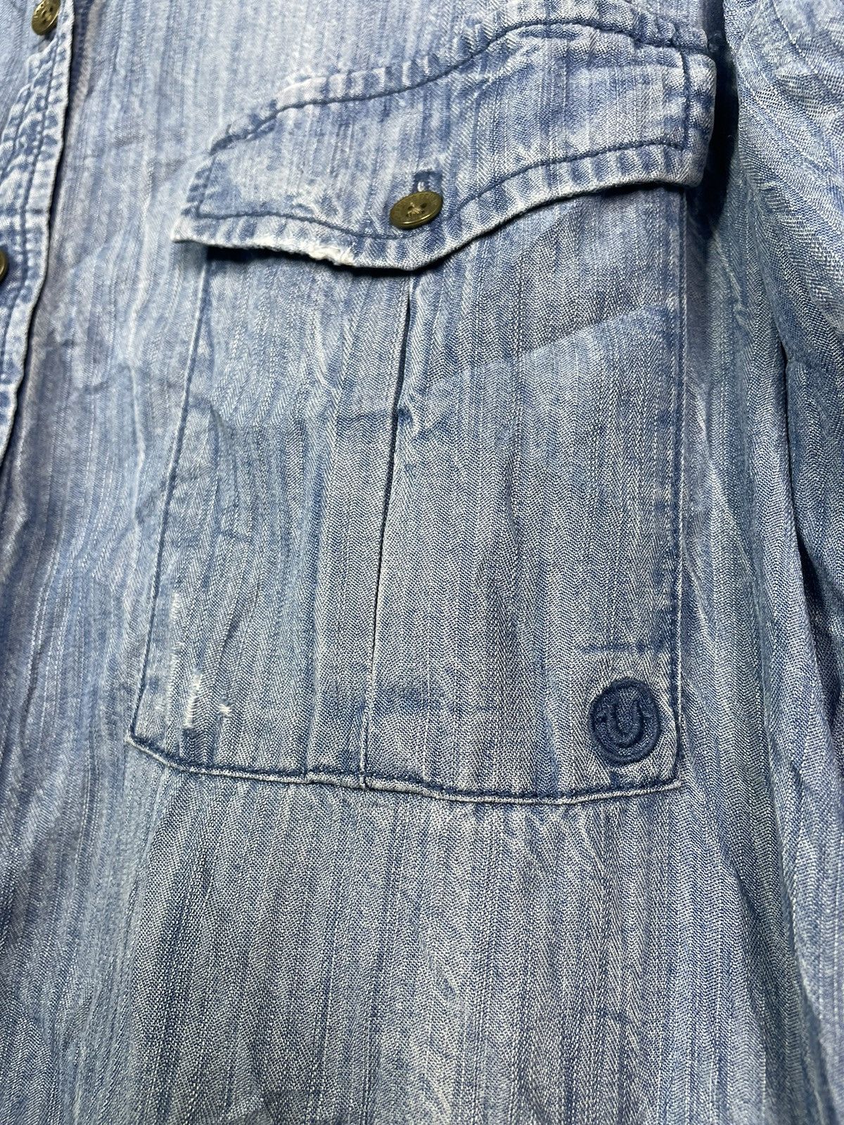 True Religion True Religion Western Shirt Size US L / EU 52-54 / 3 - 6 Thumbnail