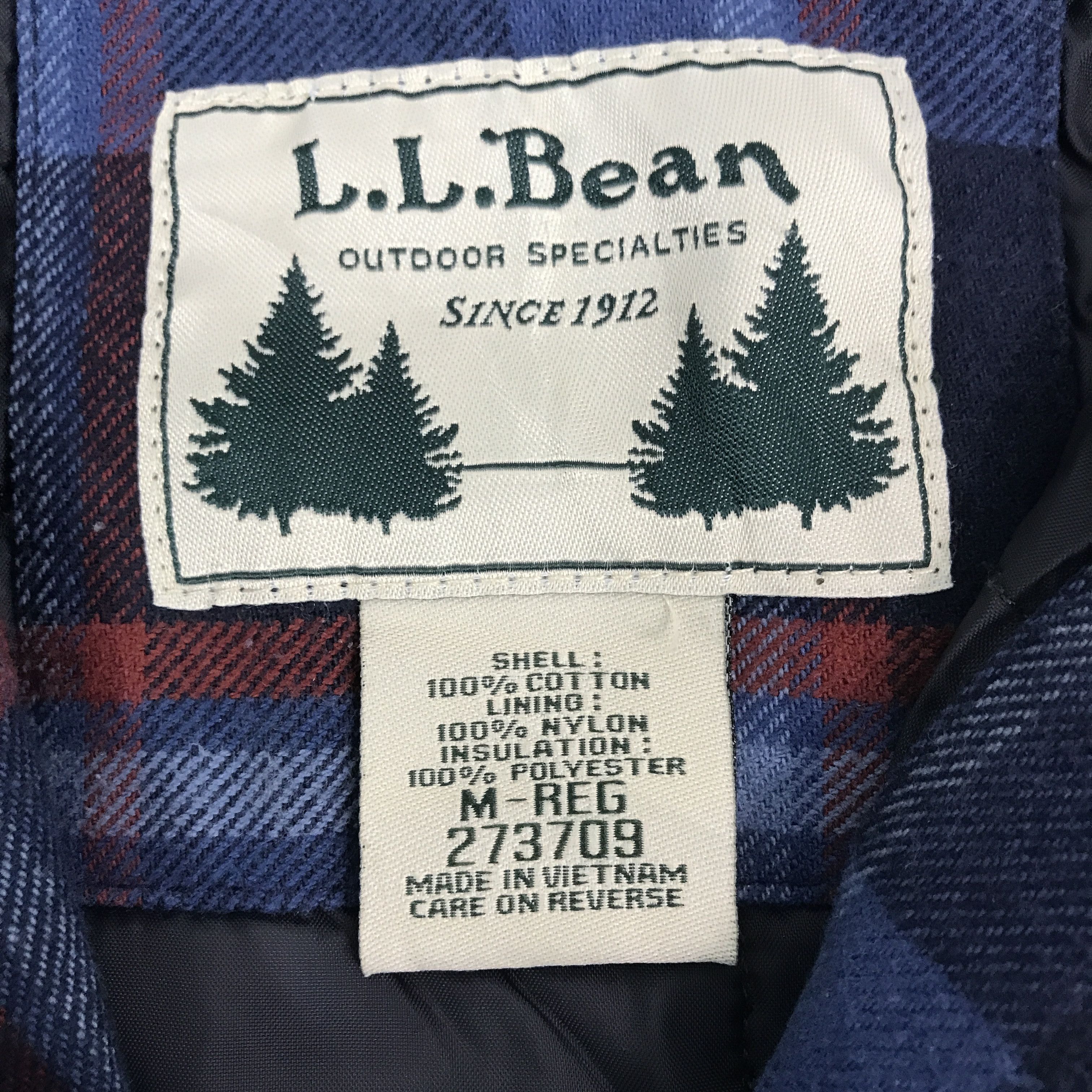 Japanese Brand × L.L. Bean LL Bean Flannel Button Up Shirt Size US M / EU 48-50 / 2 - 9 Thumbnail
