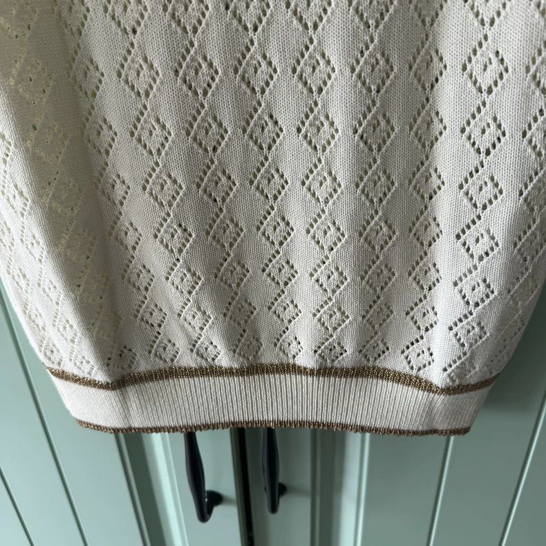 Gucci Gucci Beige knitted suspenders Size S / US 4 / IT 40 - 7 Thumbnail