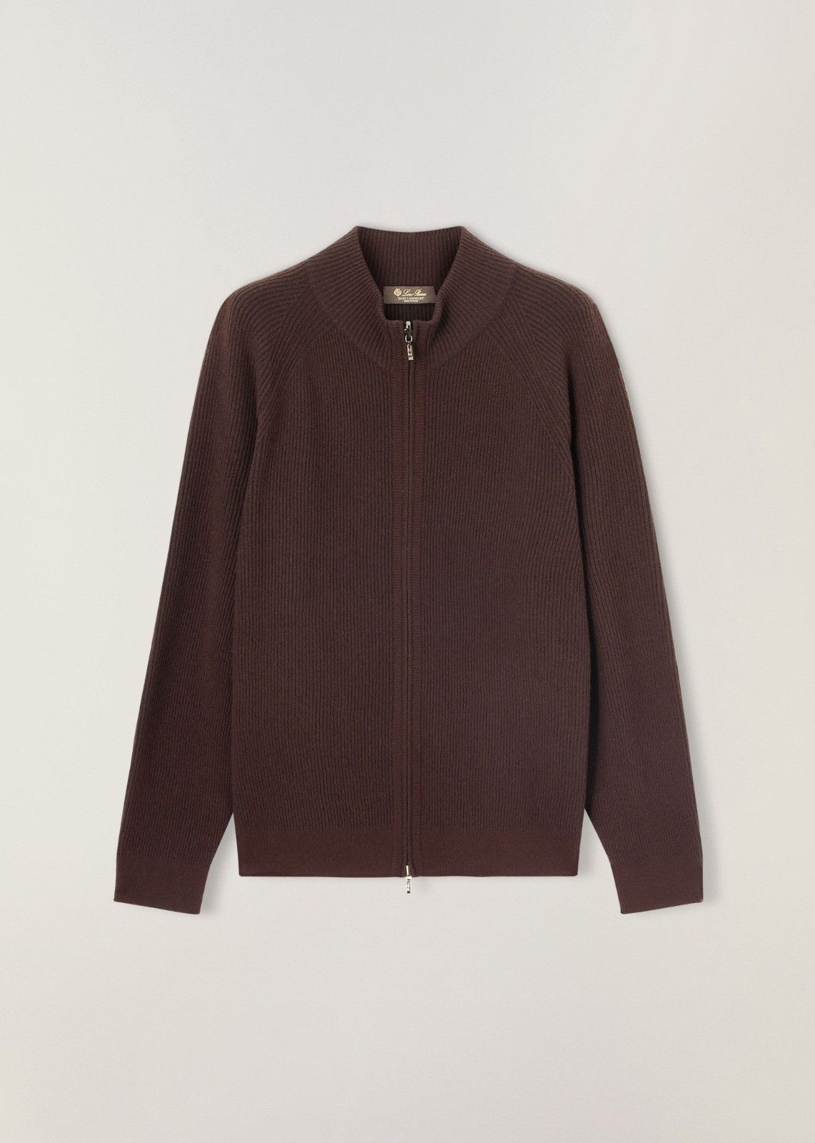 image of Loro Piana O1Loc1C0124 Reversible Bomber Jacket In Brown, Men's (Size Small)
