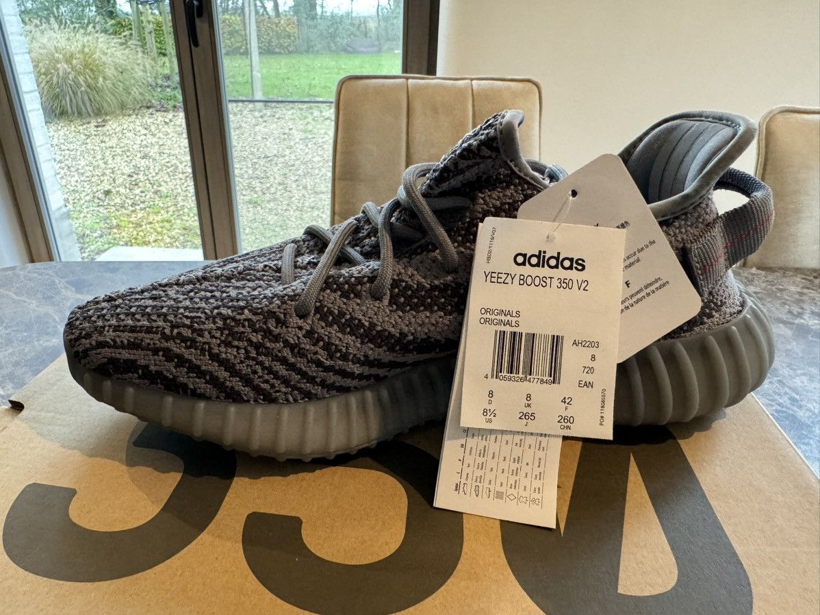 Adidas × Yeezy Yeezy Boost 350 V2 Grey Beluga 2.0 Size US 8.5 / EU 41-42 - 5 Thumbnail