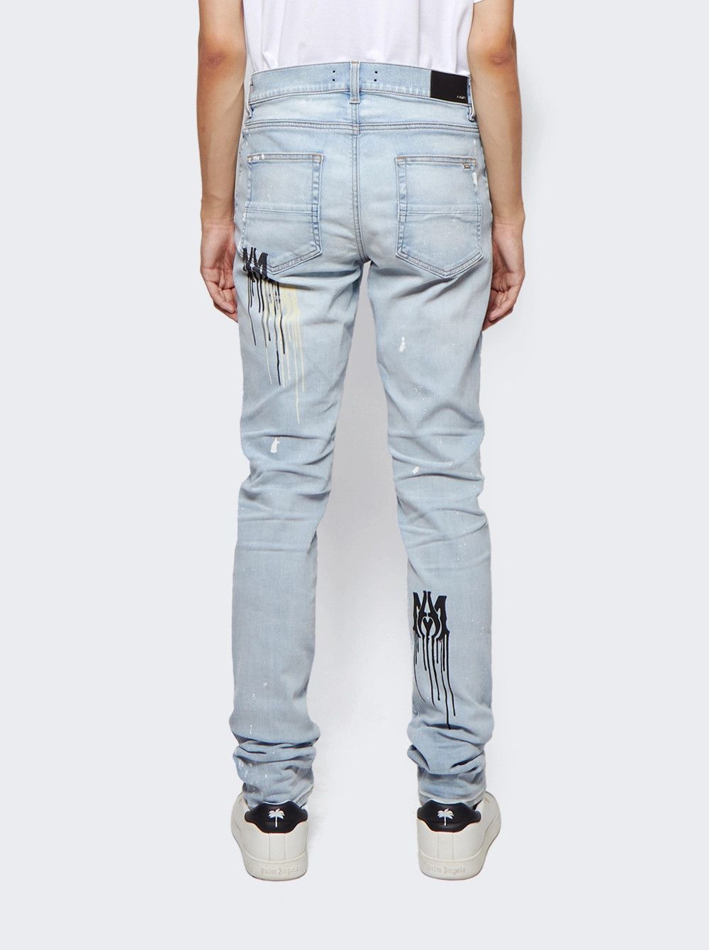 Amiri o1w1db10525 MA Drip Jeans in Blue Size US 28 / EU 44 - 2 Thumbnail