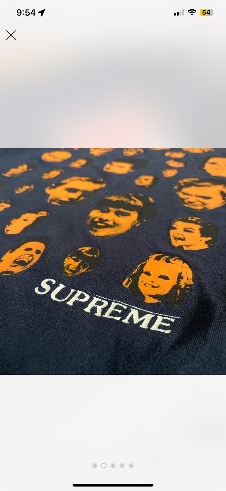 Supreme Supreme Faces L/S Tee Size US S / EU 44-46 / 1 - 2 Thumbnail