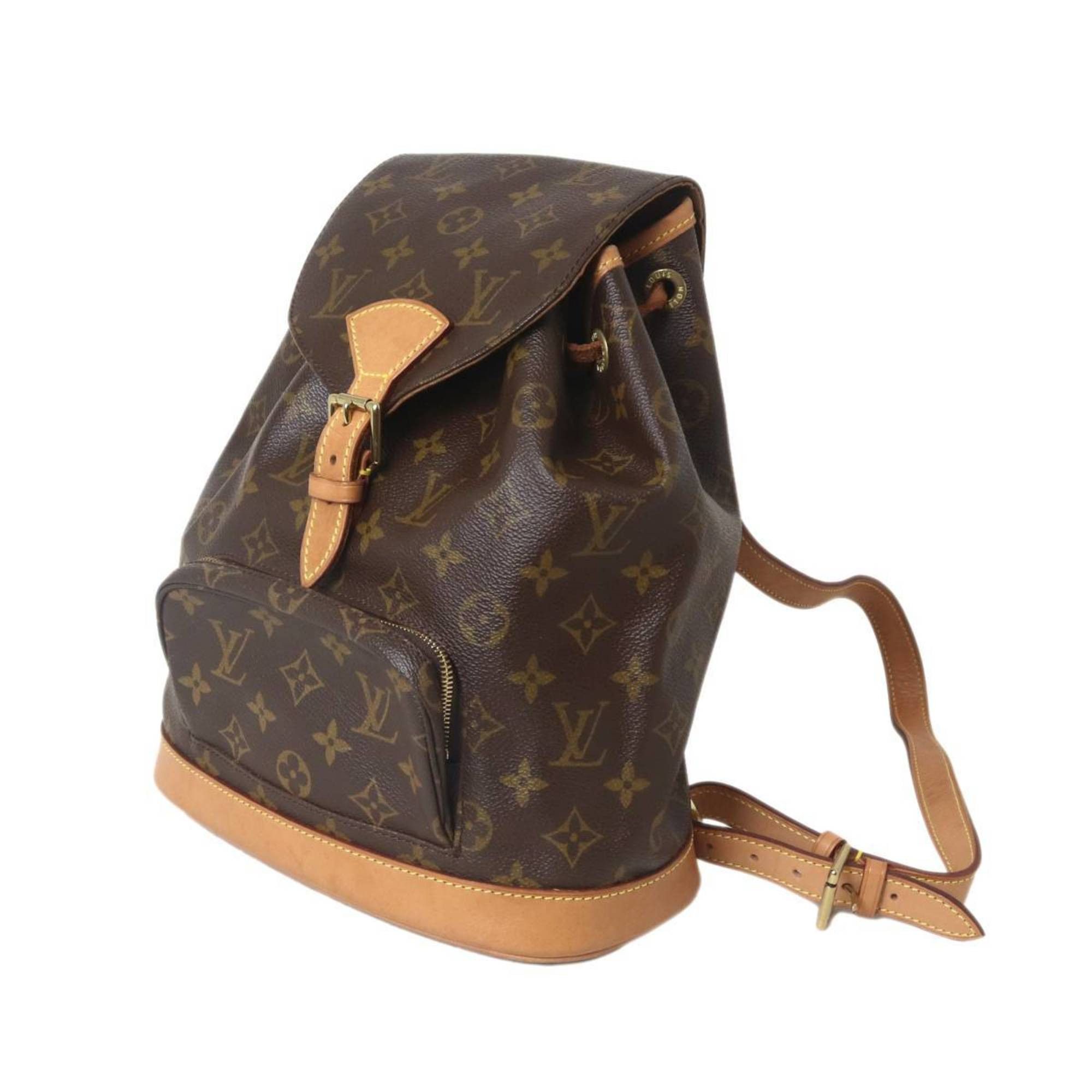 Louis Vuitton LOUIS VUITTON Montsouris MM Monogram Backpack (51136) Size ONE SIZE - 1 Thumbnail