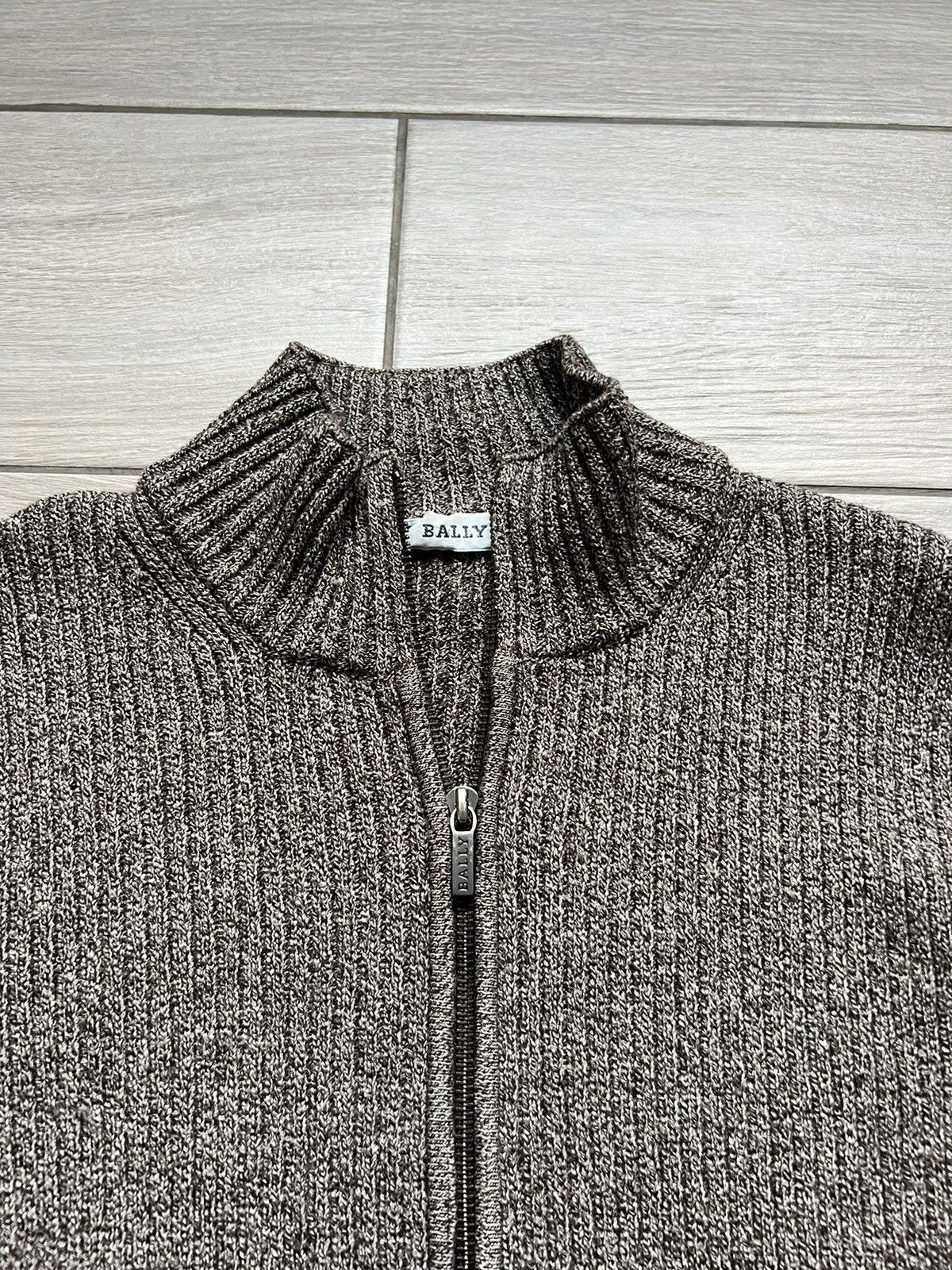 Bally Rare Bally Knit Zip Up Cardigan With Sweater Size US L / EU 52-54 / 3 - 6 Thumbnail