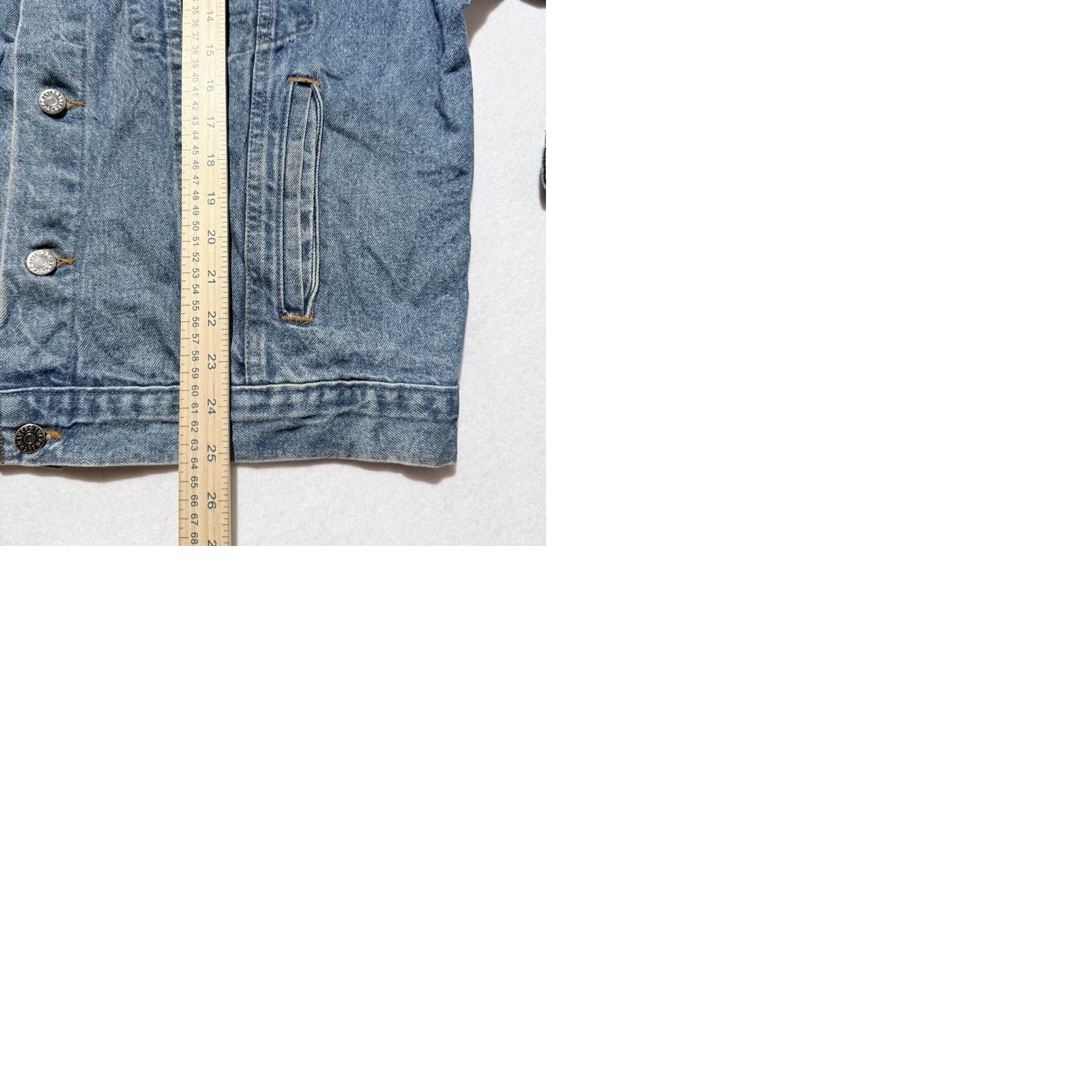 Denime Vintage Union Made Trucker Jacket Denim Pockets USA Made Retro - Medium Mens Jacket Blue Denim Trucker Jacket - Medium Size US M / EU 48-50 / 2 - 10 Thumbnail