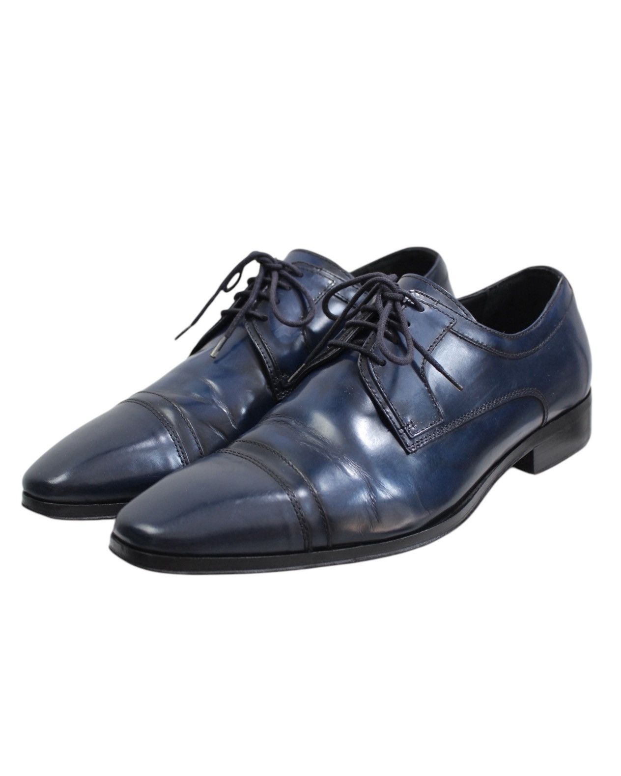 Leather × Vintage CALZOLERIA TOSCANA HAND CRAFTED LACE UP DERBY Size US 7 / EU 40 - 2 Thumbnail