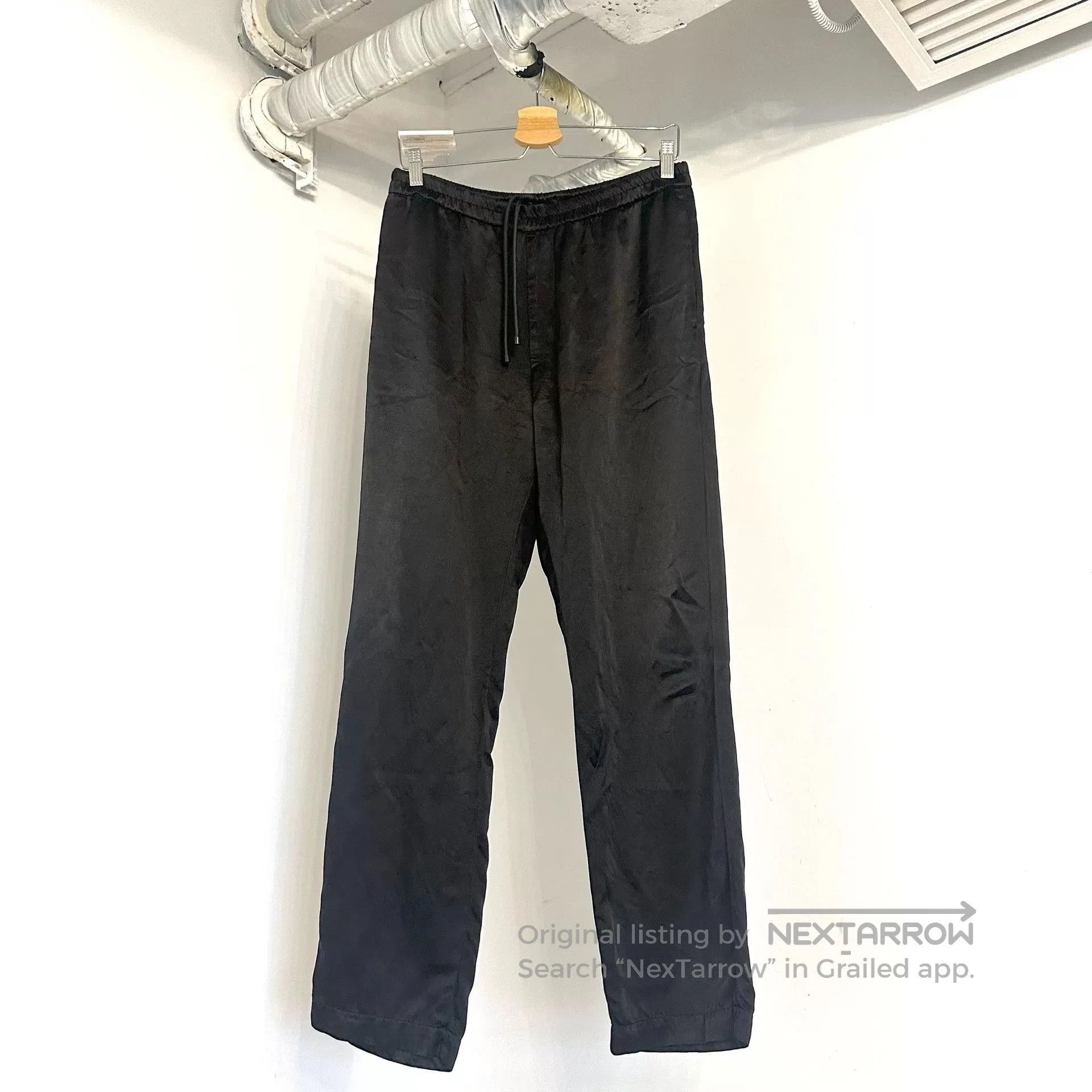 Dries Van Noten Dries van Noten Satin Straight Casual Pants. Size US 32 / EU 48 - 1 Thumbnail