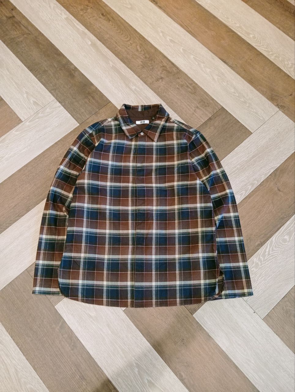 Lemaire × Uniqlo LEMAIRE U X UNIQLO FLANNEL SHIRT - SIZE L Size US L / EU 52-54 / 3 - 1 Thumbnail