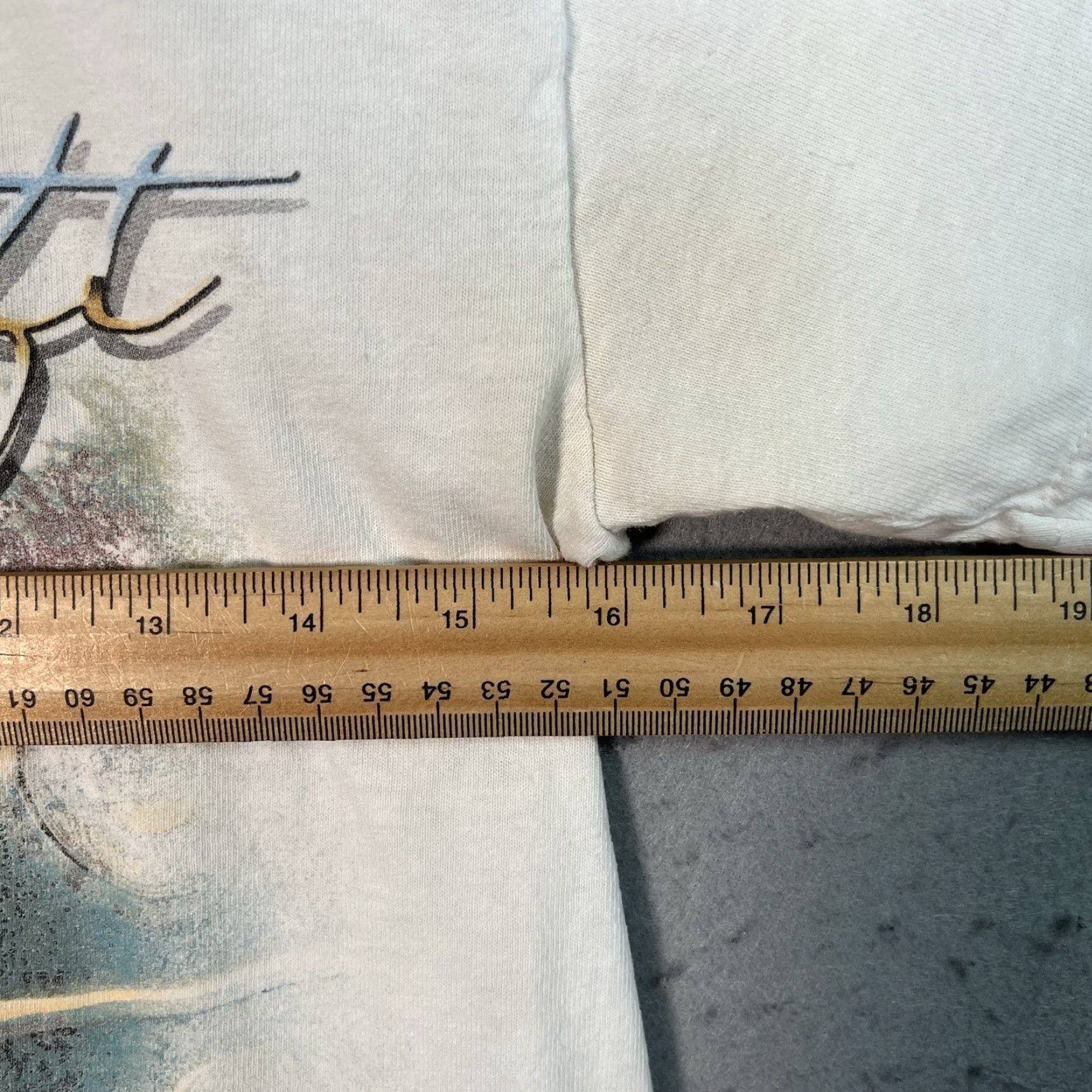 Jerzees VINTAGE RARE! T Swift Tim McGraw Album T Shirt Adult Small White Mens Shirt 2000s | Cotton Graphic Tee Size US S / EU 44-46 / 1 - 4 Thumbnail