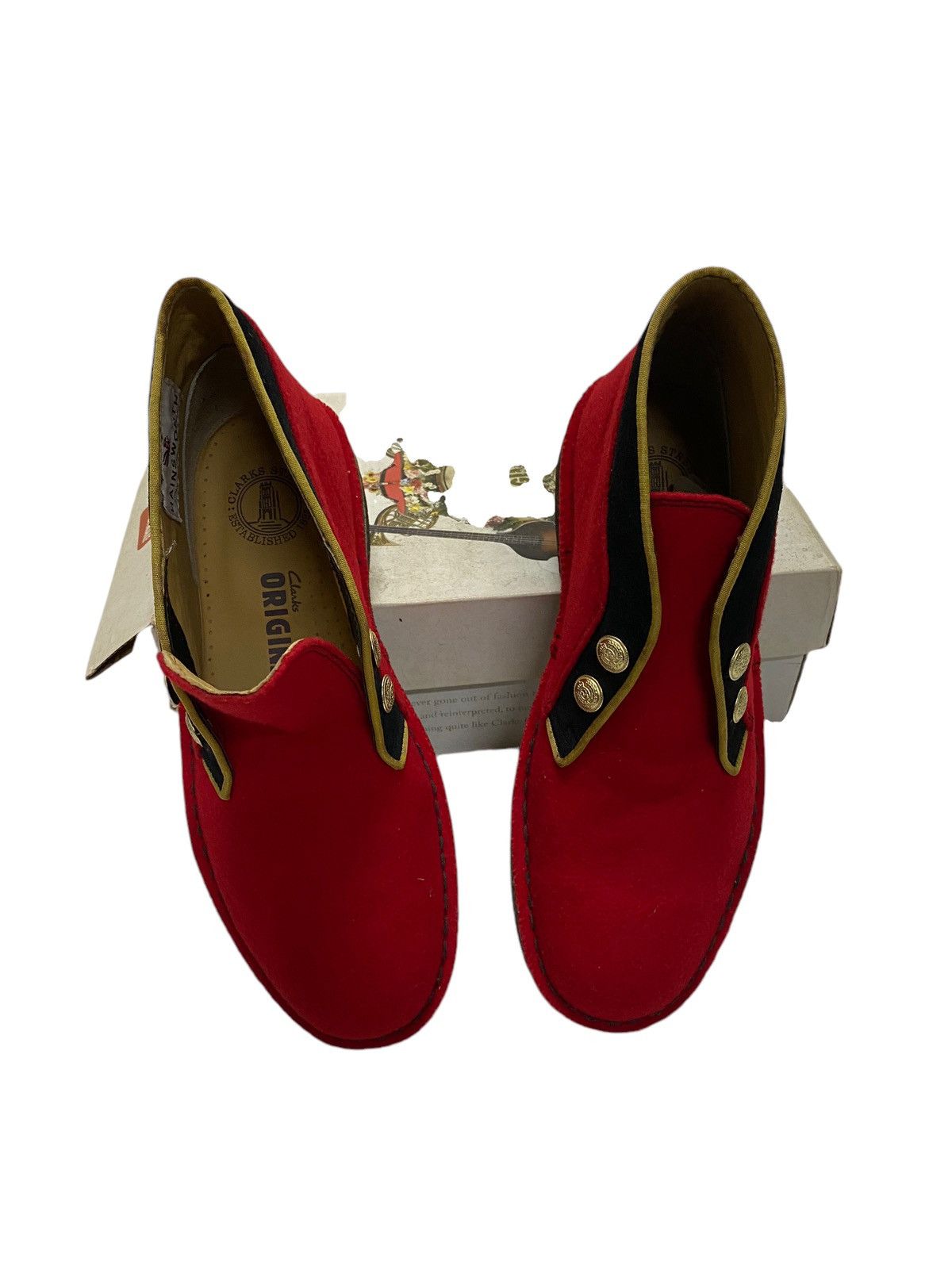 Art Comes First × Clarks Beatles Clarks Hainsworth Peppers British Rock Desert Boots Size US 8 / EU 41 - 4 Thumbnail