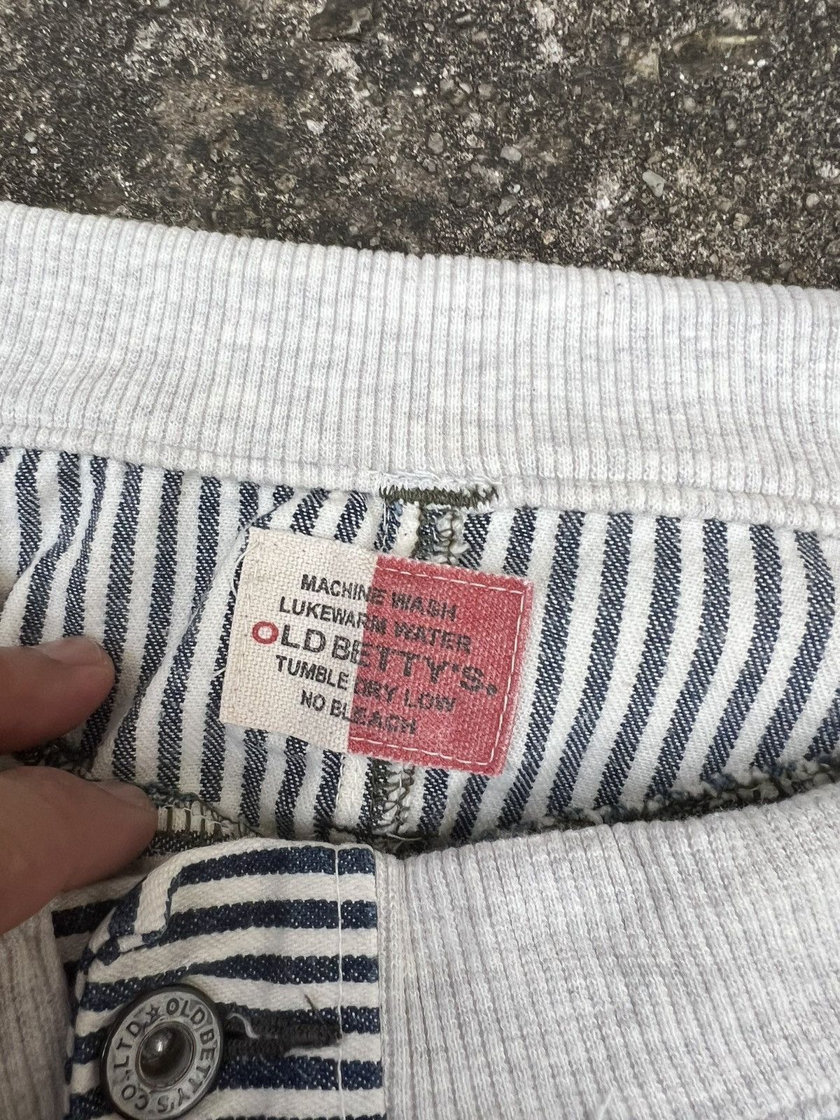Japanese Brand OLD BETTY’S HICKORY STRIPE PANTS Size US 29 - 7 Thumbnail