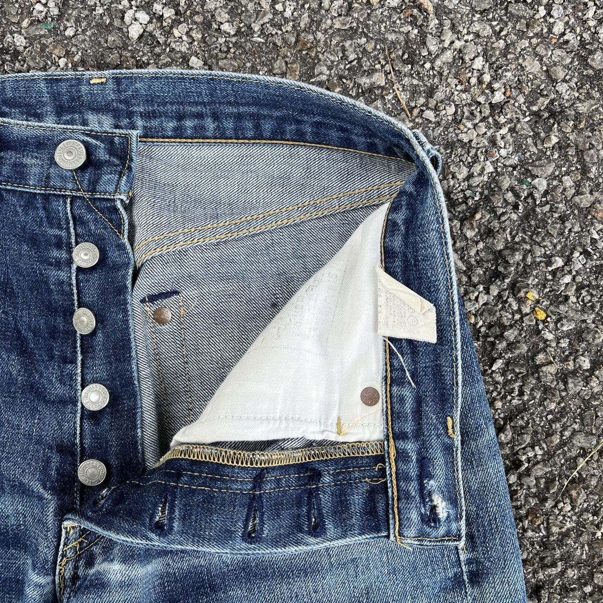 Levi's Vintage Clothing Vintage Levi's 503B-XX Big E Selvedge Redline Hidden Rivets Size US 29 - 9 Thumbnail