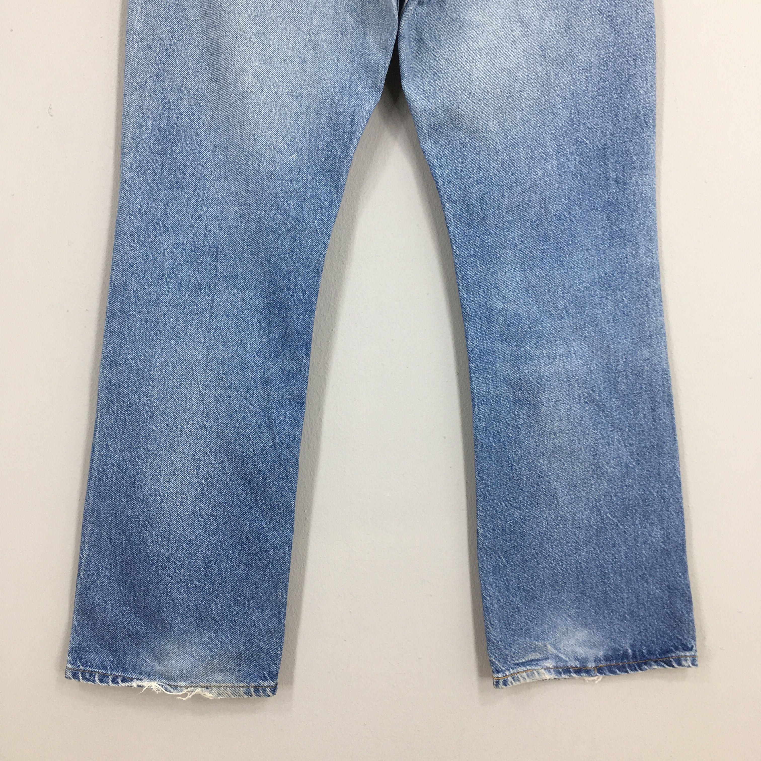 Levi's Size 31x28.5 Vintage Levis 517 Flare Bootcut Jeans S2061 Size 31" - 12 Thumbnail