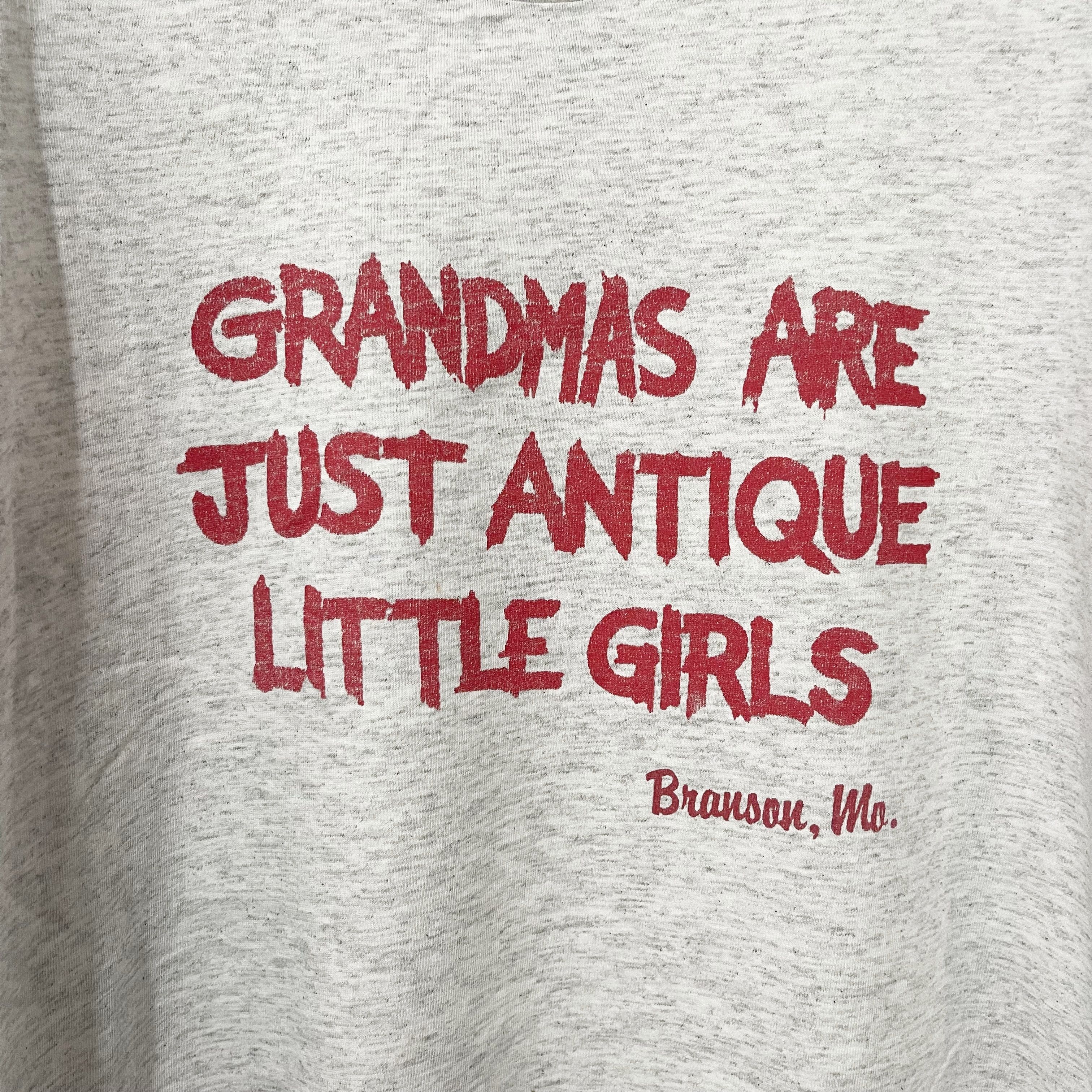 Vintage Vintage 90s Grandmas Are Just Antique Little Girls T-Shirt Size US XXL / EU 58 / 5 - 2 Thumbnail