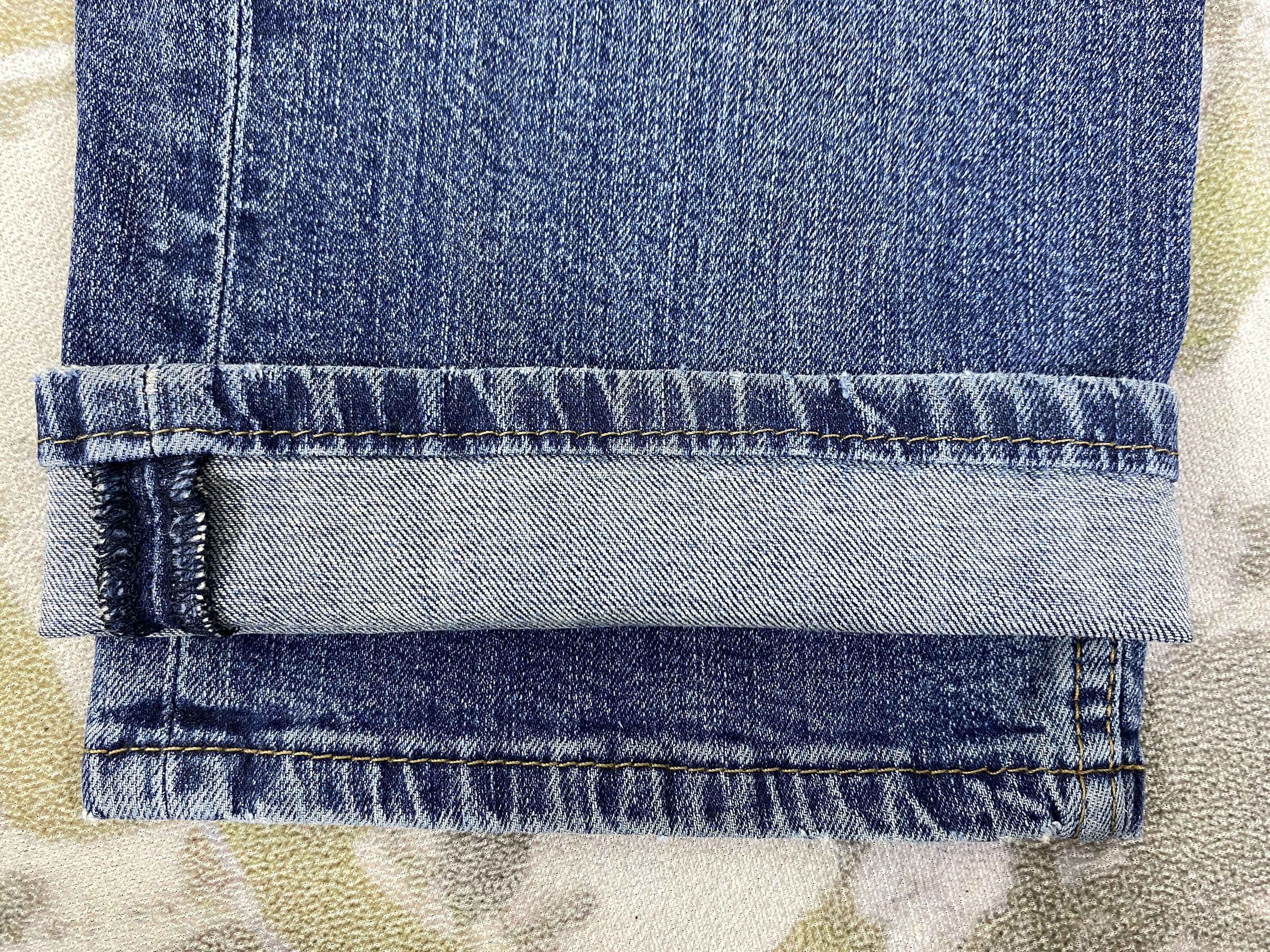 Levi's Vintage Levi's Distressed Denim 34 x 29 -JN568 Size US 34 / EU 50 - 14 Thumbnail