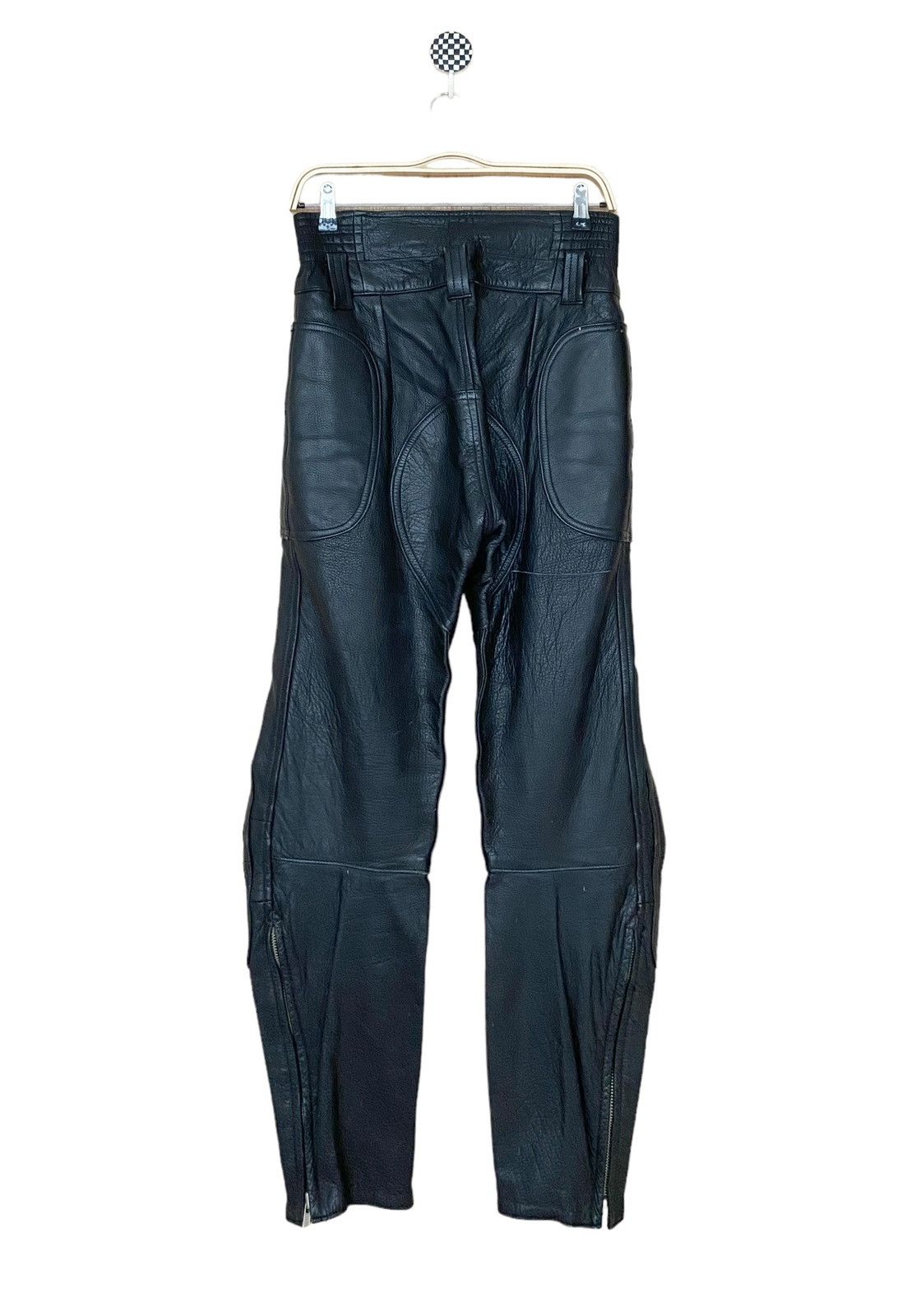 Vintage Vintage Brand Kushitani Motor Cross Leather Pants 1980s Size US 30 / EU 46 - 1 Thumbnail