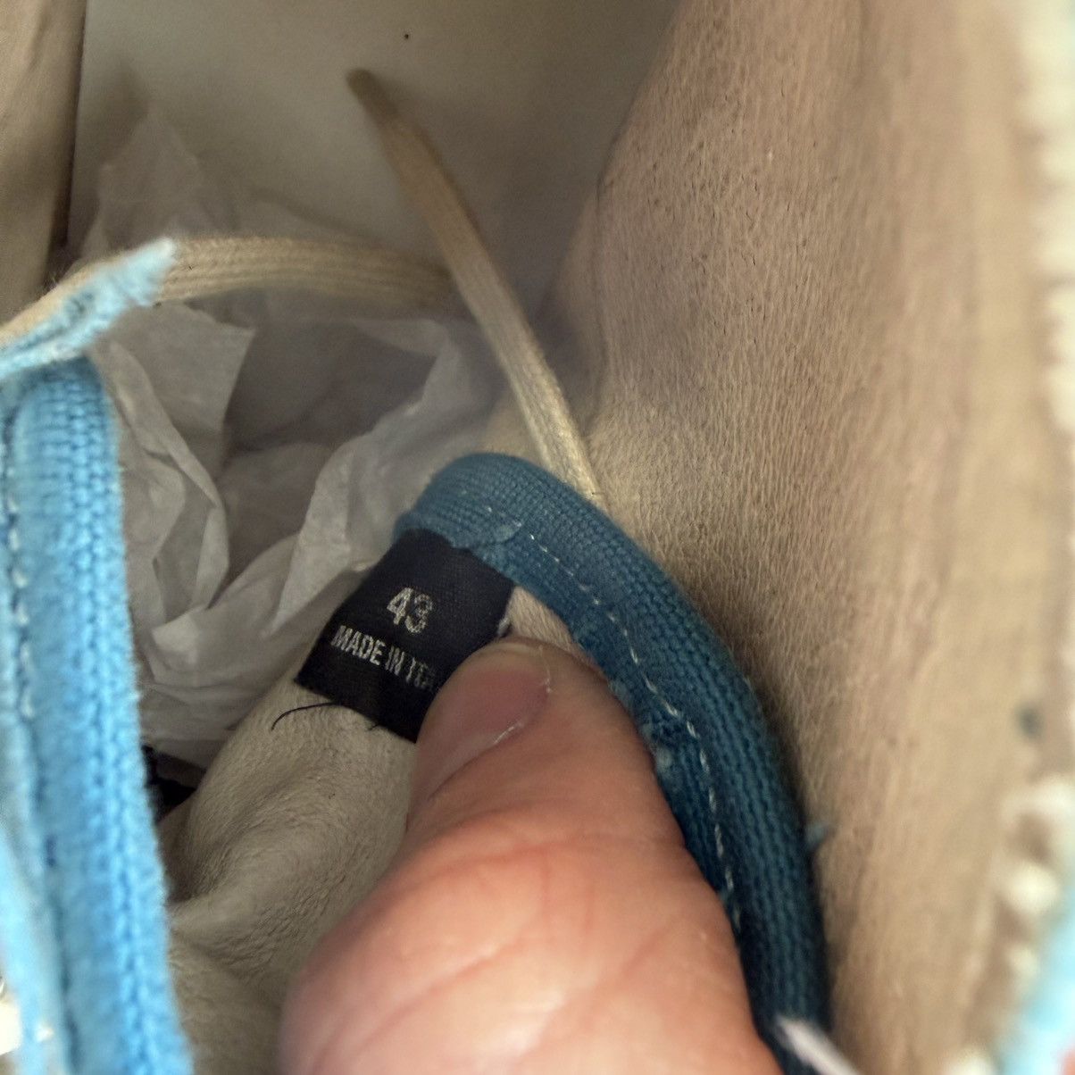 Maison Margiela S/S 08 ‘Deconstructed’ Canvas Sneakers Size US 10 / EU 43 - 16 Thumbnail