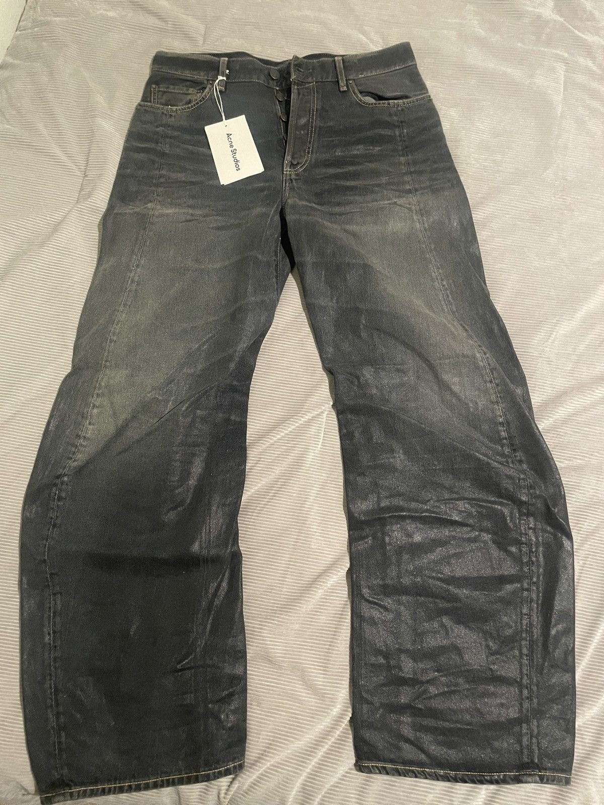 Acne Studios Acne studios 2006m glossy Size US 30 / EU 46 - 1 Thumbnail