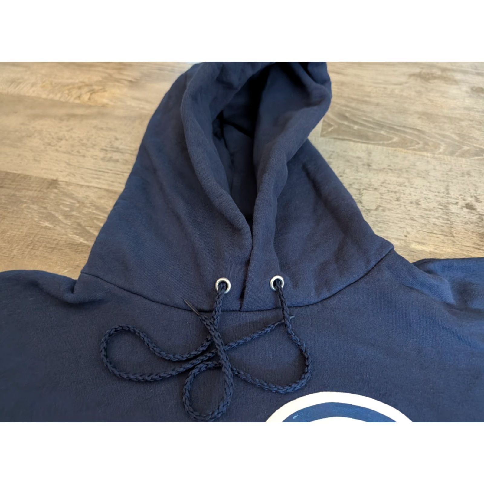 Hanes VINTAGE Hanes Dallas Cowboys Hoodie Navy Blue XL Men Pullover Hooded Graphic Logo Heart Print Crewneck Cotton Fleece Pockets.Mens Size US XL / EU 56 / 4 - 6 Thumbnail