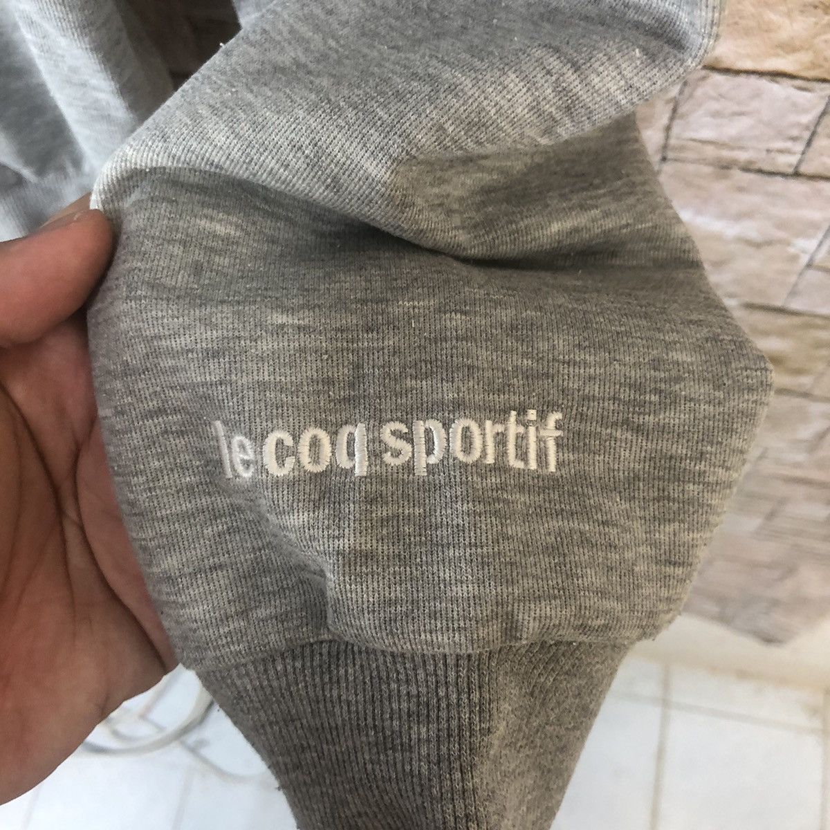 Le Coq Sportif Le Coq Sportif Grey vintage Sweatshirt #A23 Size US M / EU 48-50 / 2 - 9 Thumbnail