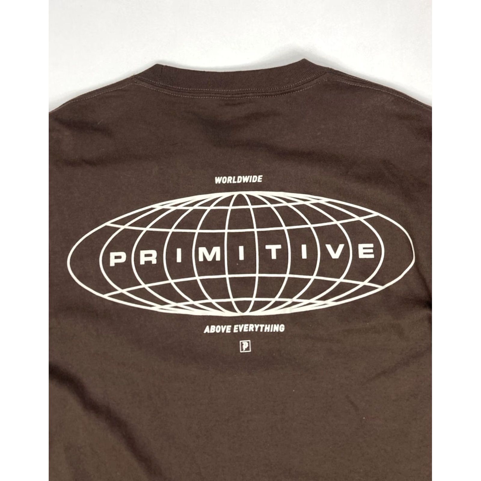 Primitive VINTAGE Primitive Worldwide Graphic T-shirt Men Small Brown Long Sleeve Size US S / EU 44-46 / 1 - 2 Thumbnail