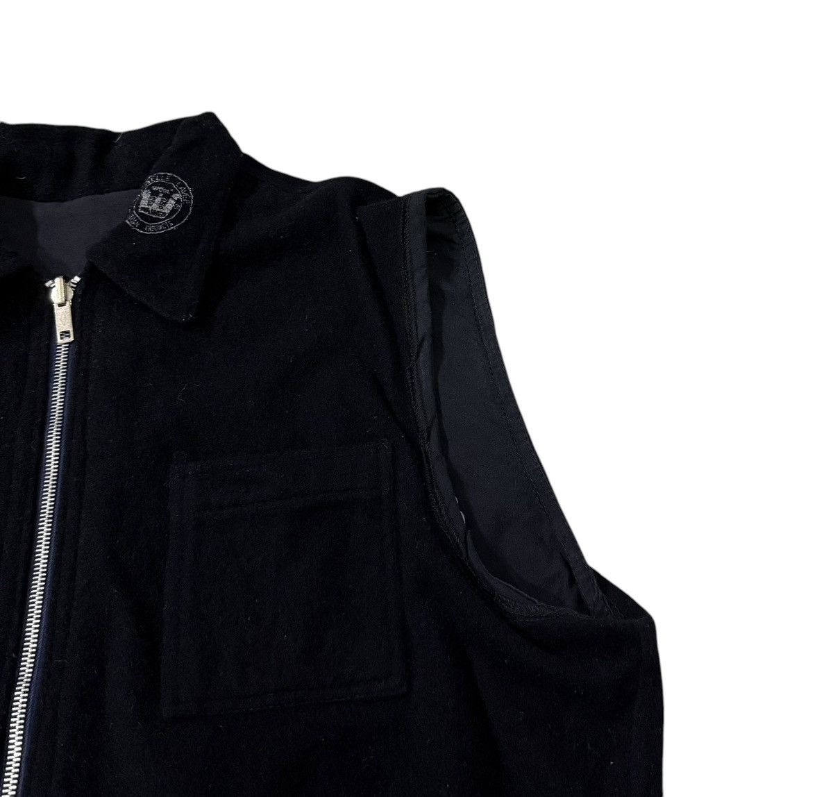 Marithe + Francois Girbaud Vintage 80’s Complements By MFG Reversible Wool Cotton Vest Size US S / EU 44-46 / 1 - 14 Thumbnail